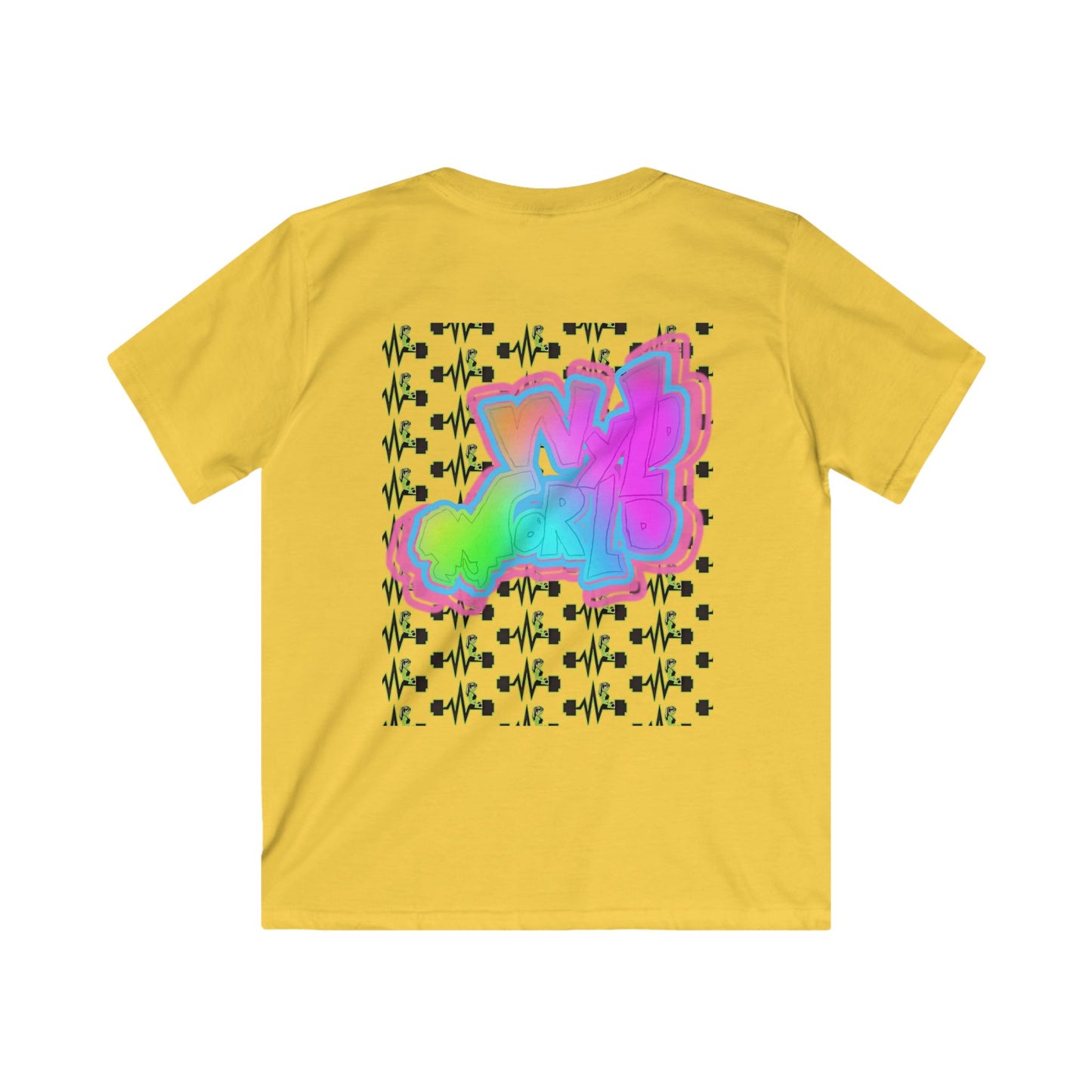 Kids Fitness & Fun Tee - TLDR. Nutrition & Graffiti Design