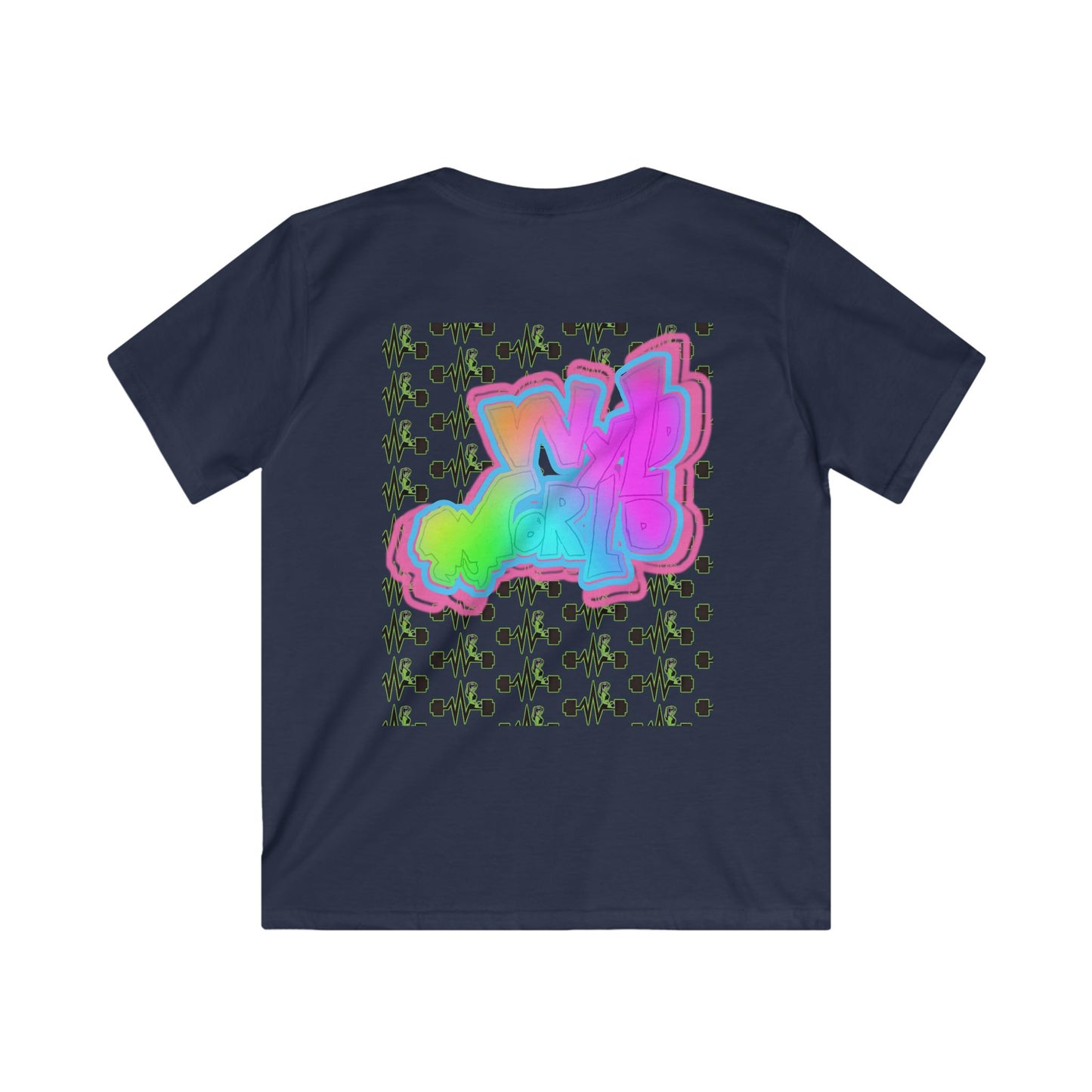 Kids Fitness & Fun Tee - TLDR. Nutrition & Graffiti Design