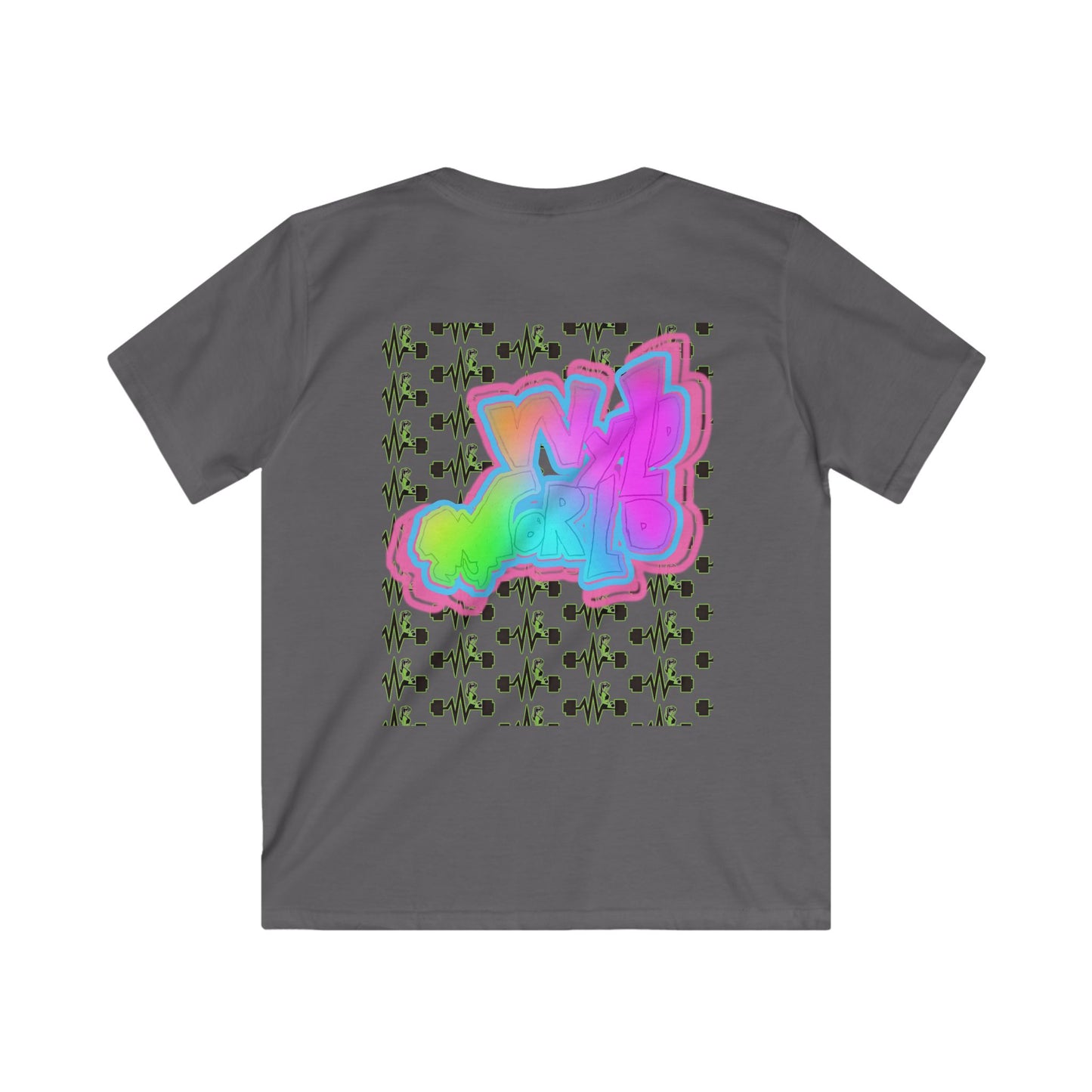 Kids Fitness & Fun Tee - TLDR. Nutrition & Graffiti Design