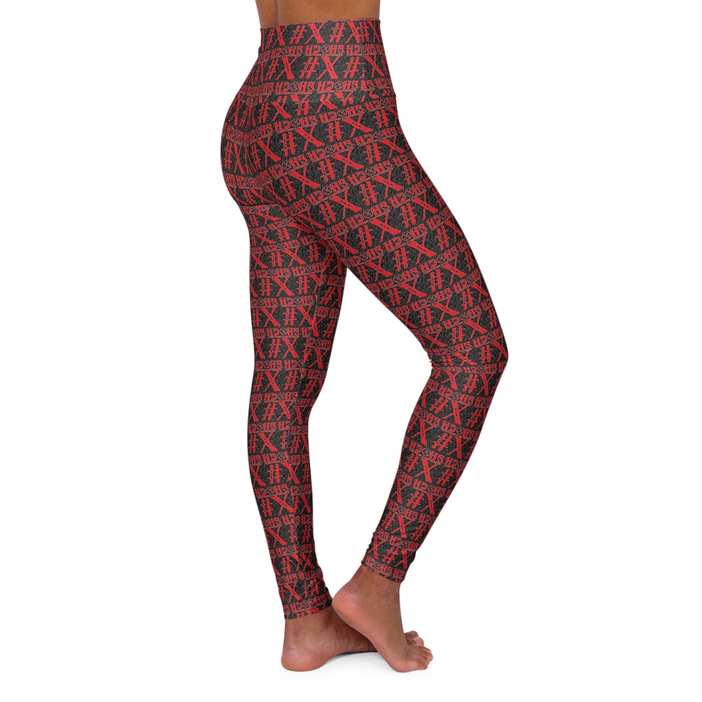 HD&HB #X - High Waisted Yoga Leggings (AOP)