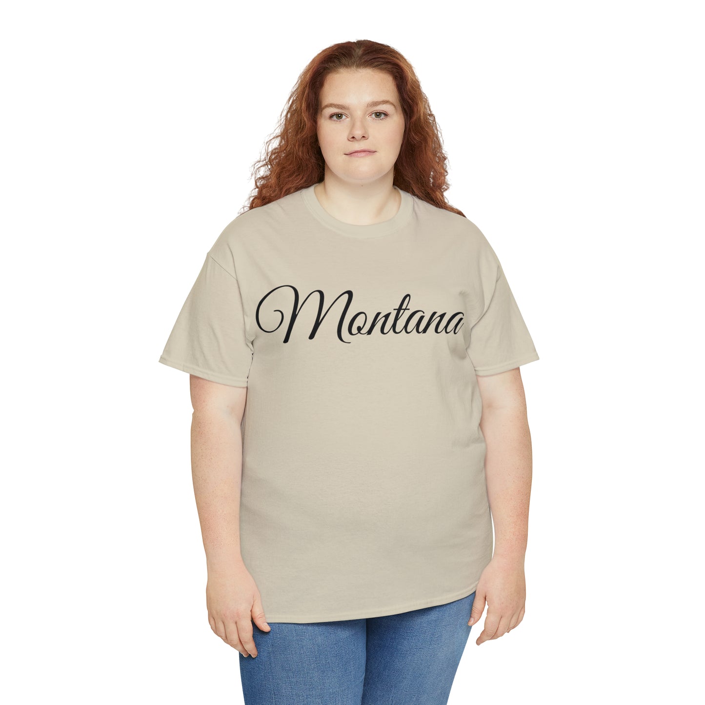 Montana Wild Horses - Unisex Heavy Cotton Tee