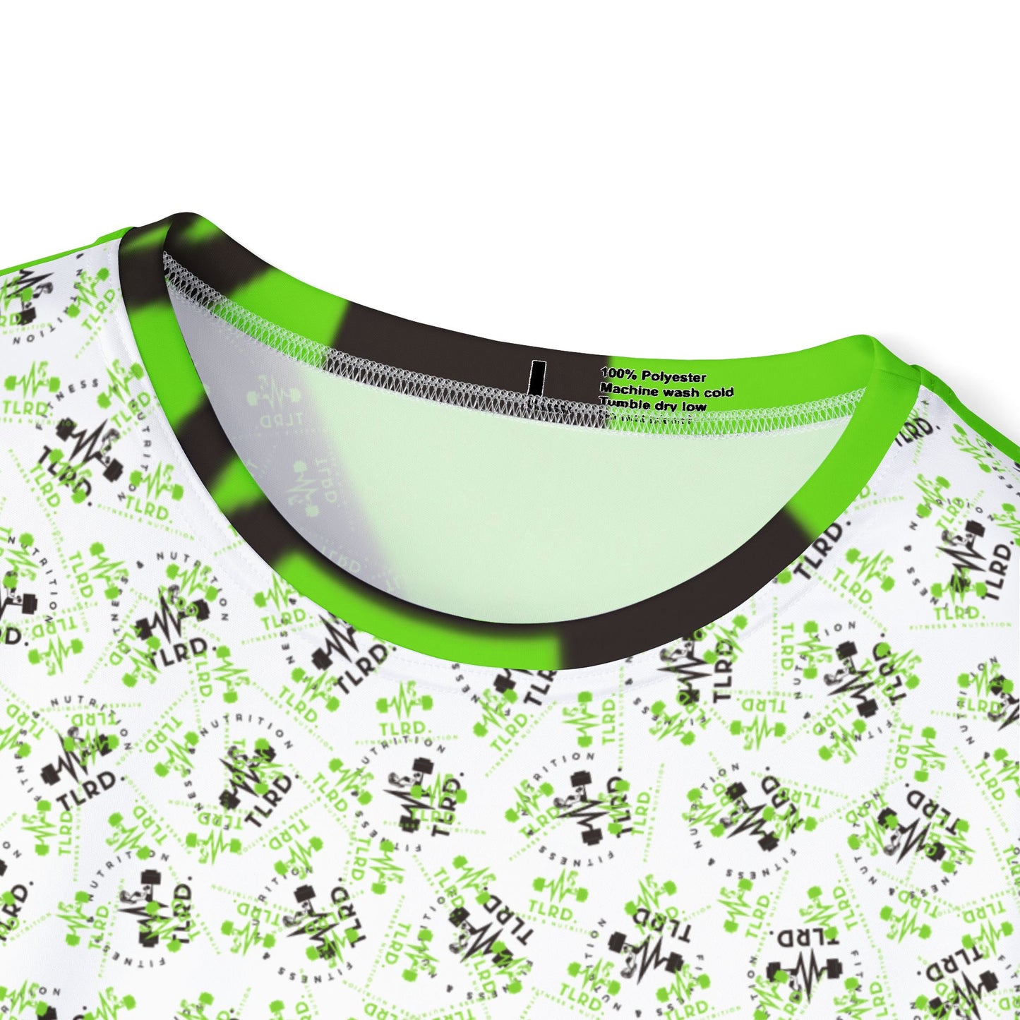 Fitness Motivational Men's Sports Jersey - Bold Green Design with Weightlifting Graphics