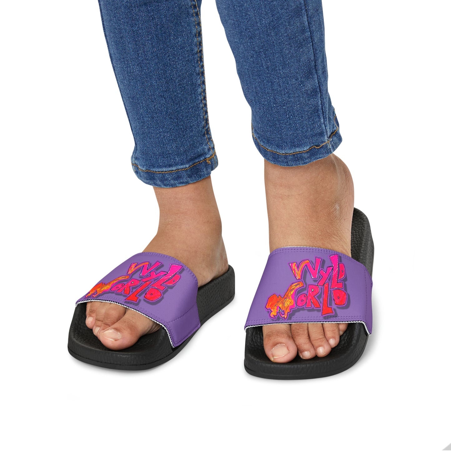 Wyld World - Youth PU Slide Sandals