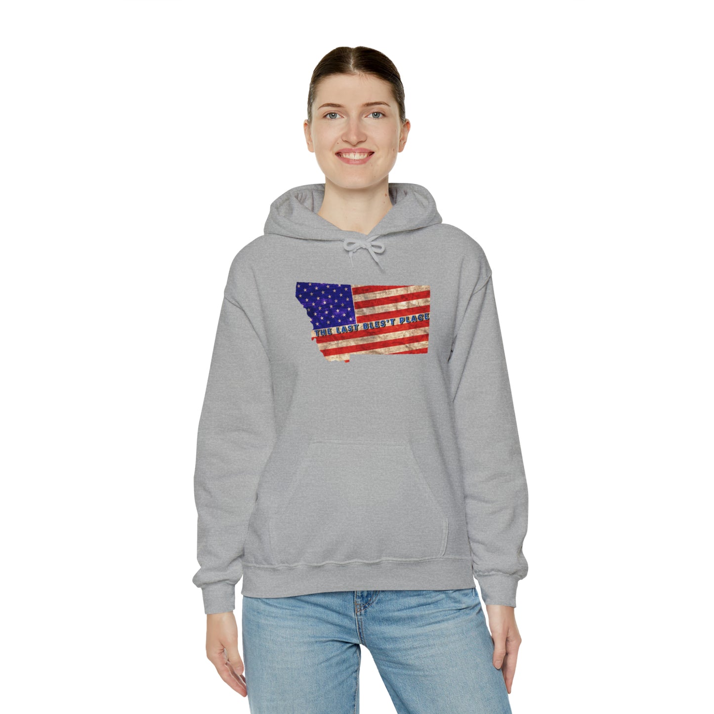 Custom The Last Blest Place - Unisex Heavy Blend™ Hooded Sweatshirt