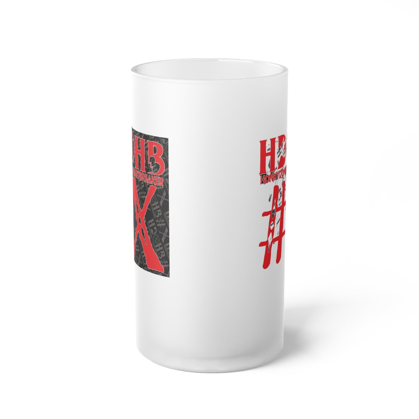 HD&HB - Frosted Glass Beer Mug