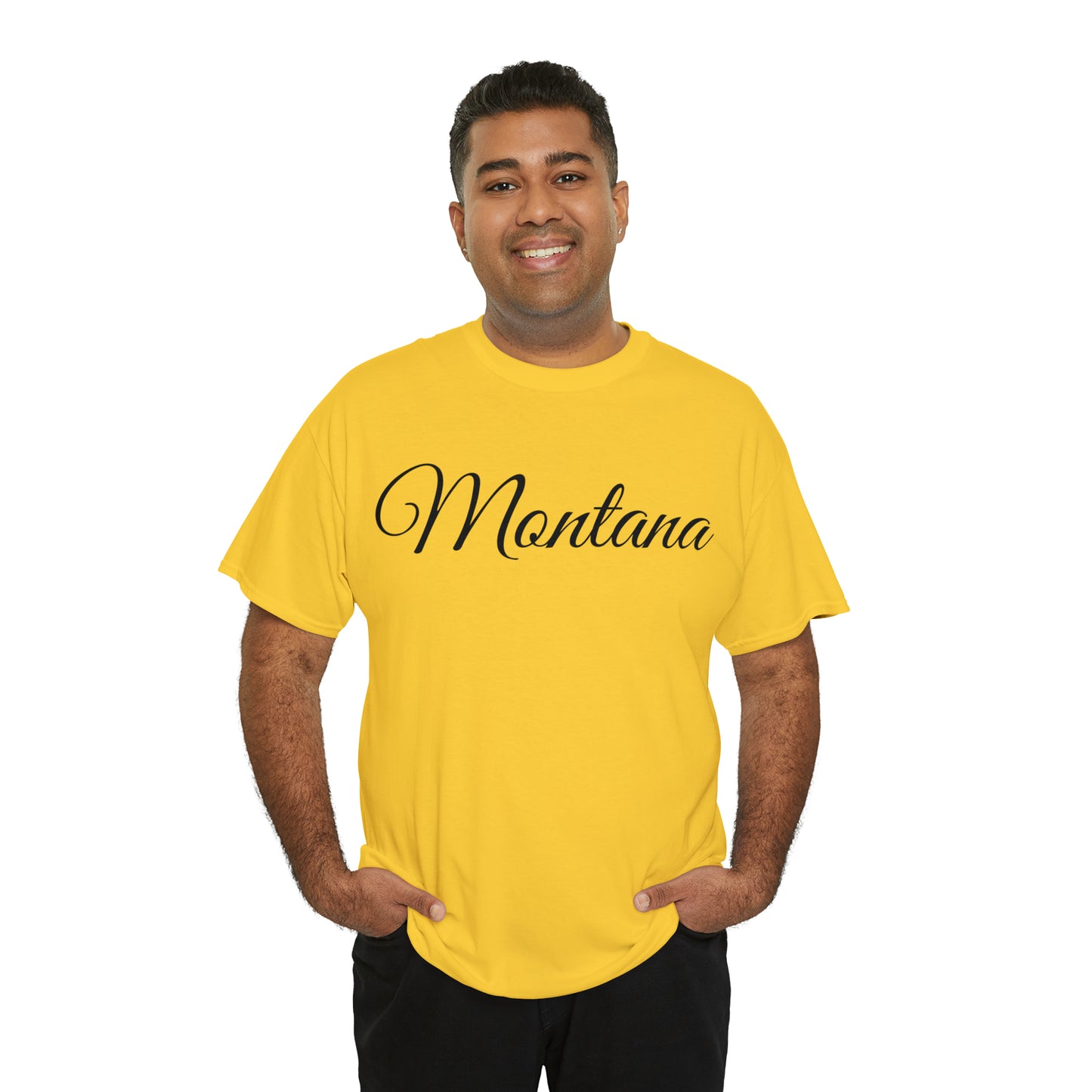 Montana Wild Horses - Unisex Heavy Cotton Tee