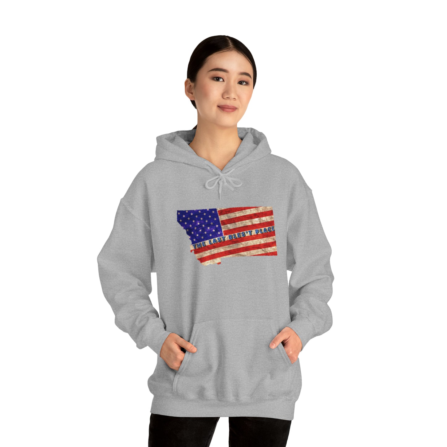 Custom The Last Blest Place - Unisex Heavy Blend™ Hooded Sweatshirt