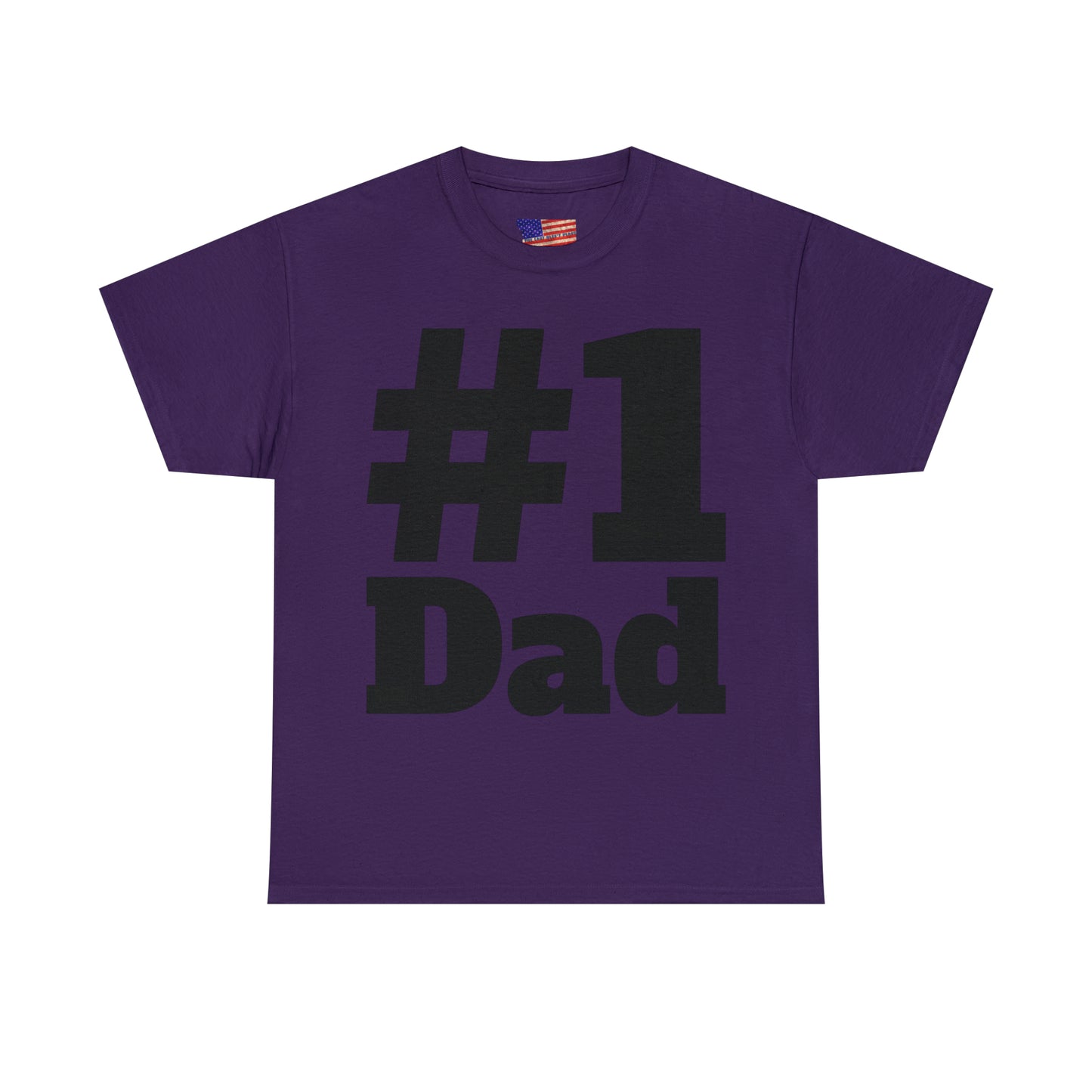 #1 Dad - Happy Fathers Day Special - Unisex Heavy Cotton Tee