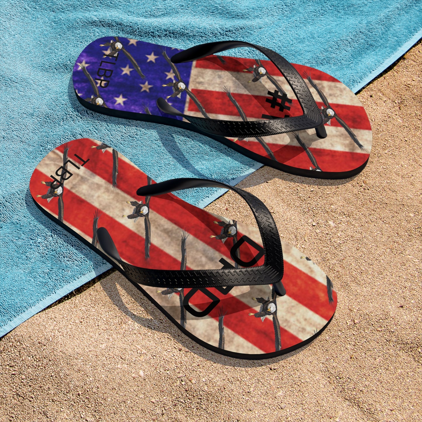 #1 DAD - Unisex Flip-Flops