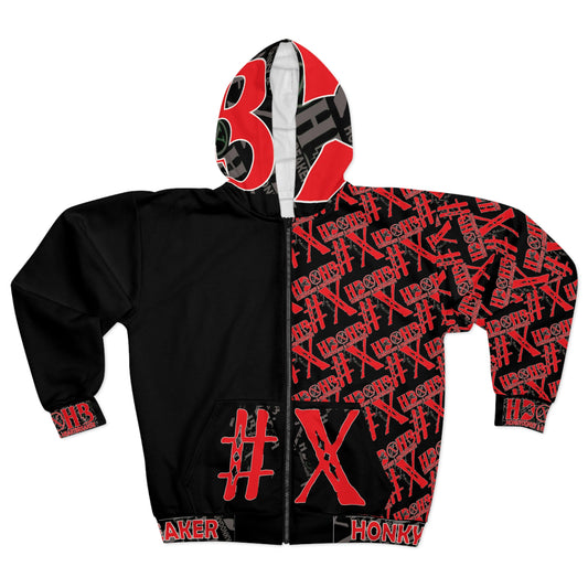 HD&HB #X Parcore - Unisex Zip Hoodie (AOP)