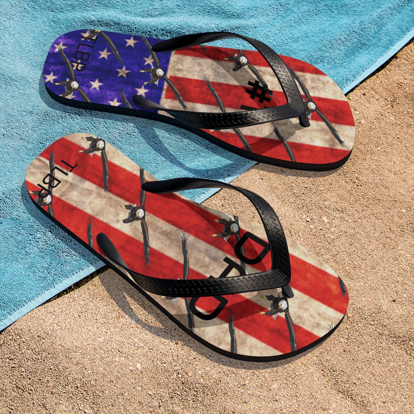 #1 DAD - Unisex Flip-Flops