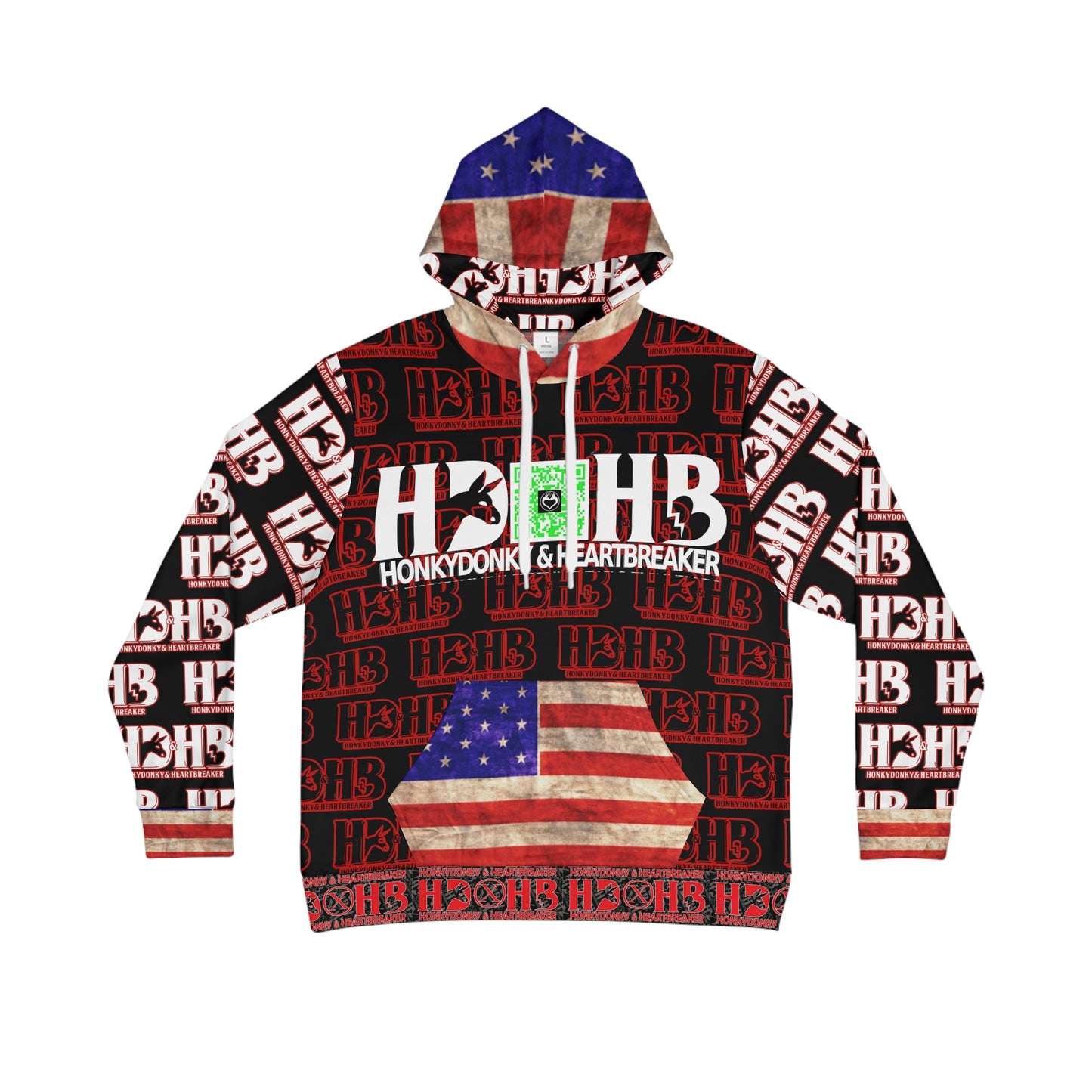 HD&HB USA - Men's Hoodie (AOP)