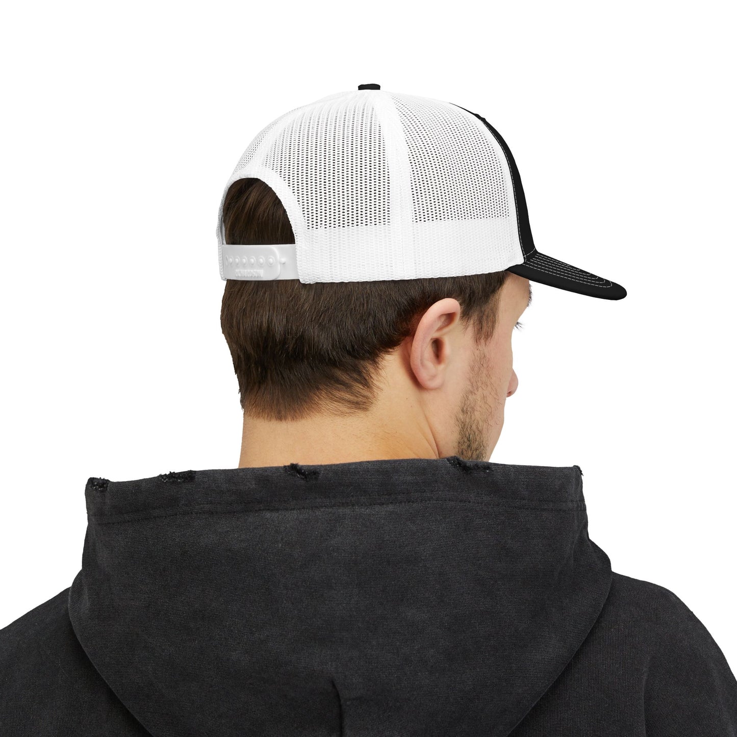 Embroidered Snapback Trucker Cap - Stylish Accessories for Outdoors, Casual Wear, Gifts for Him/Her, Summer Fashion, Festival Ready