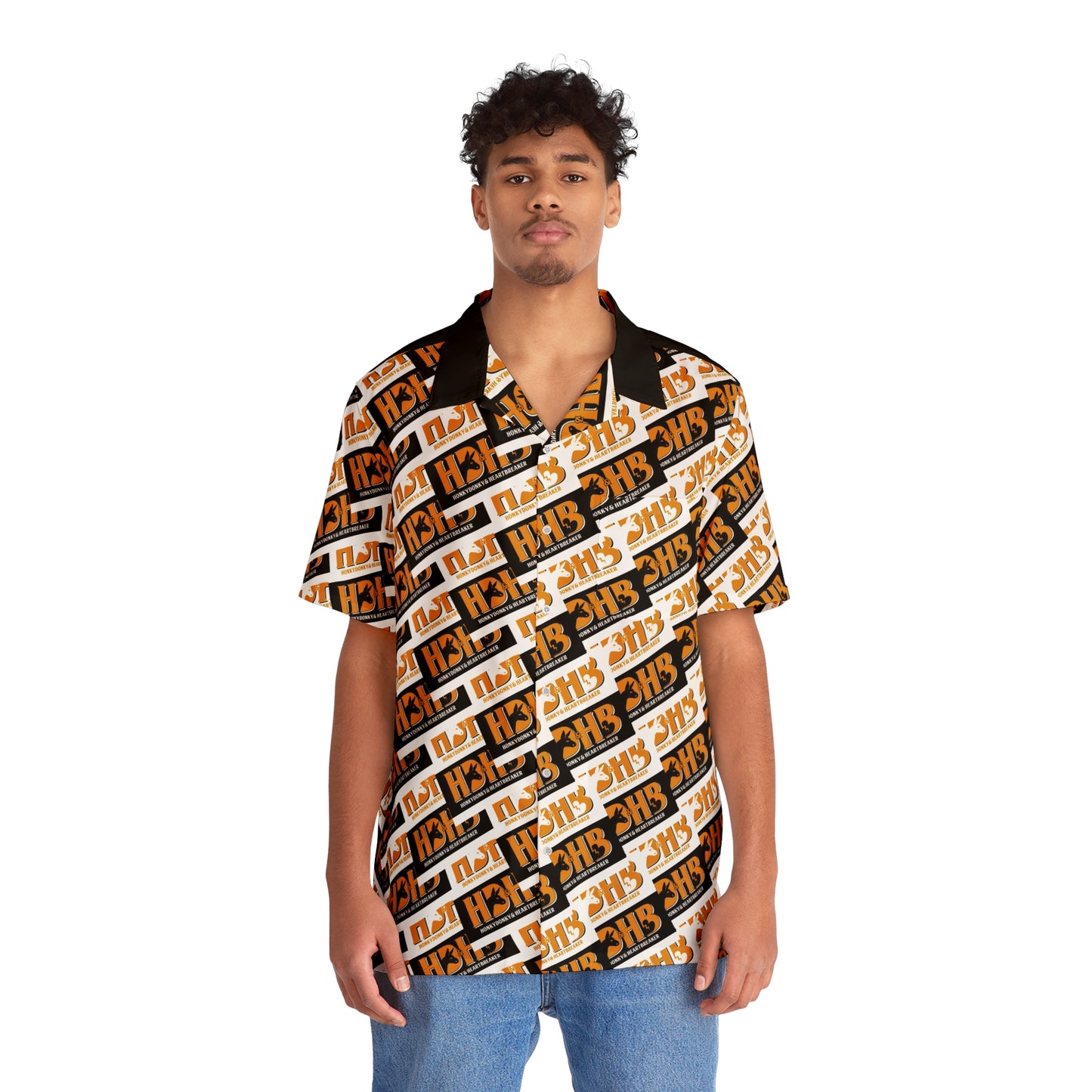 HD&HB SF GIANTS - Men's Hawaiian Shirt (AOP)