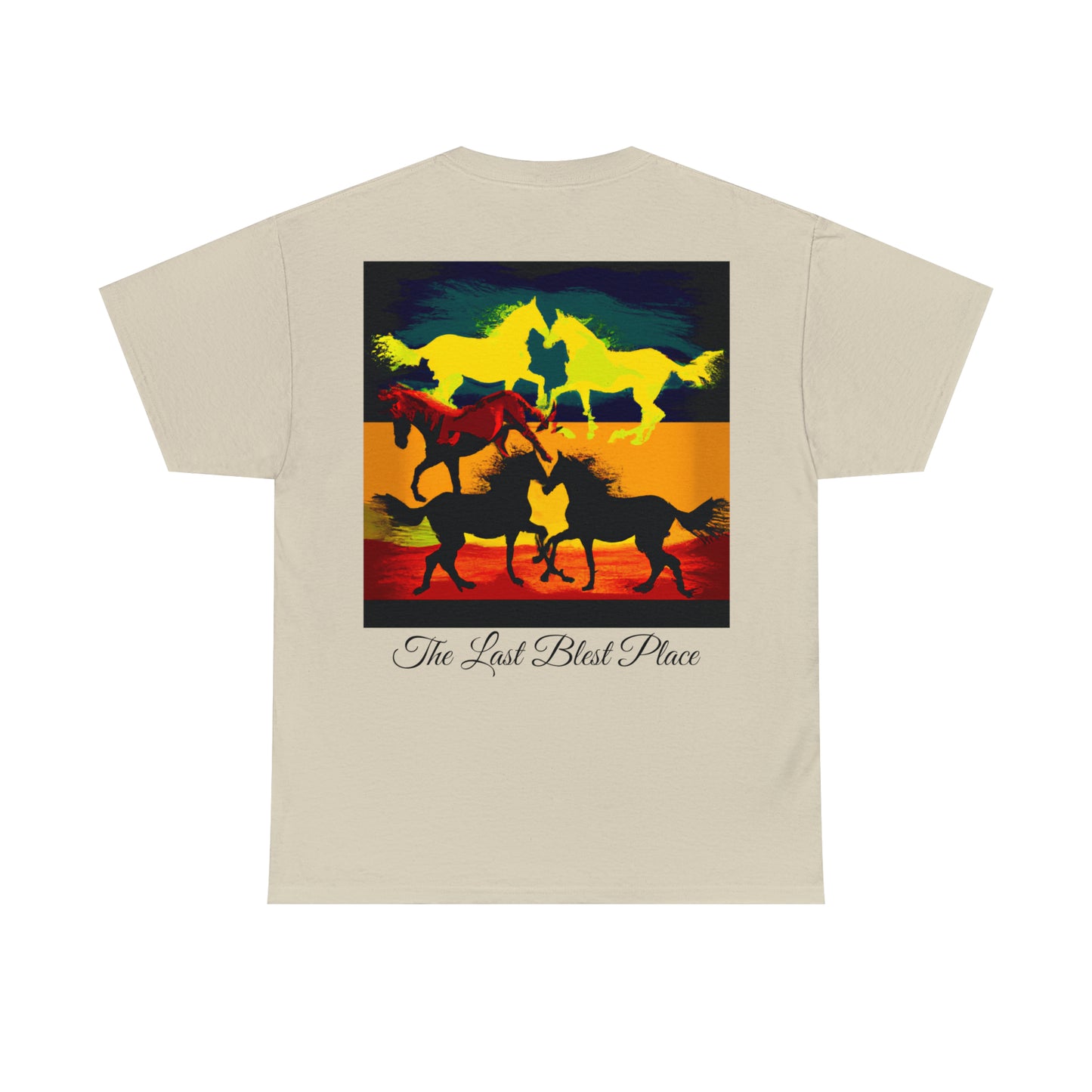 Montana Wild Horses - Unisex Heavy Cotton Tee