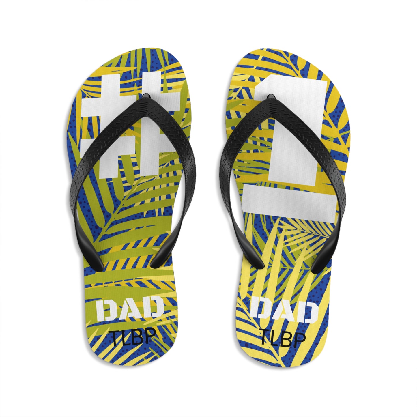 Tropic - #1 DAD - Unisex Flip-Flops