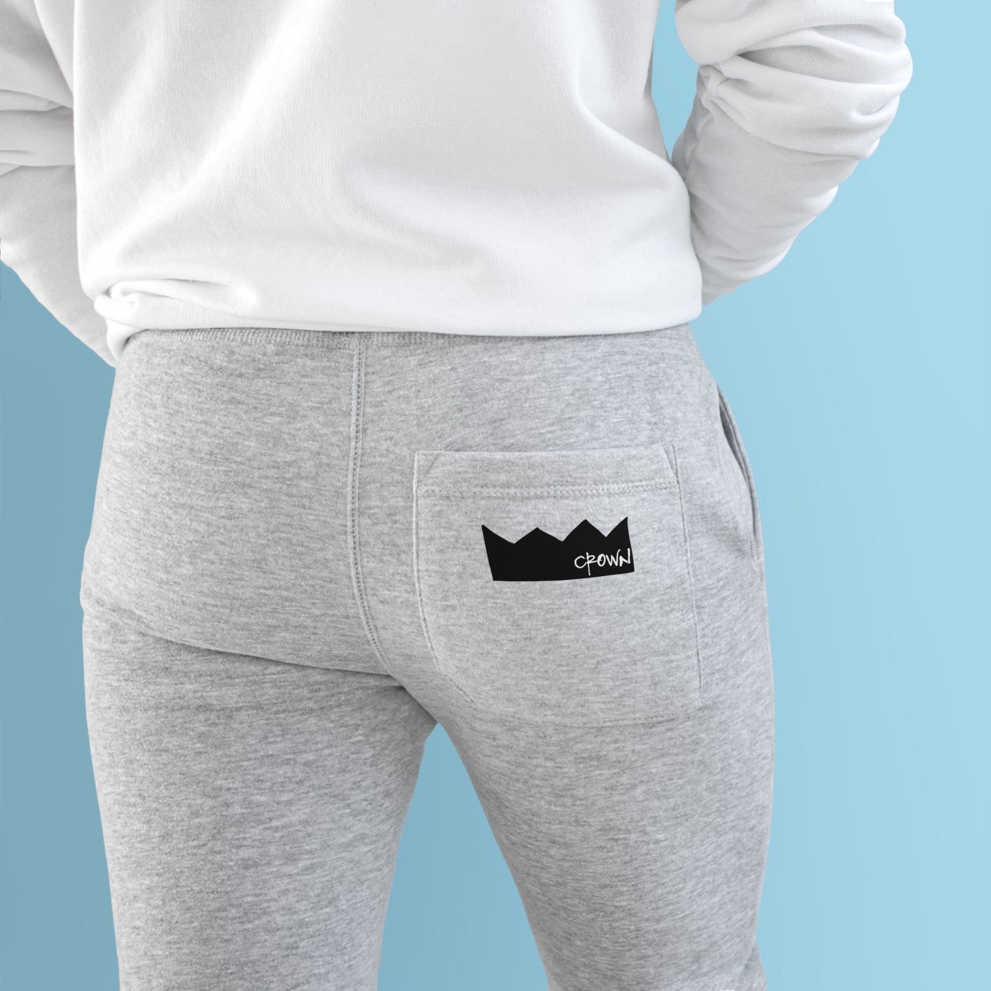 Crown - Unisex Fleece Joggers