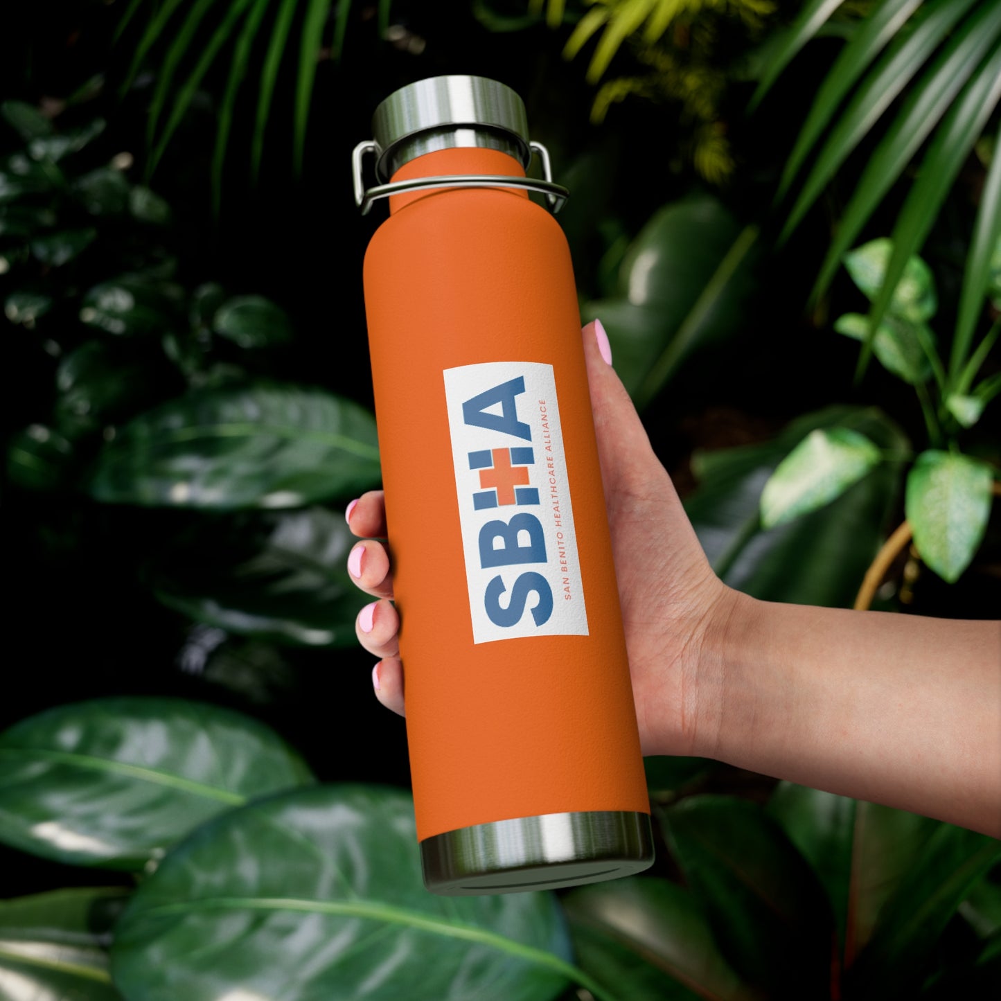 SBHA - Copper Vacuum Insulated Bottle, 22oz vertical