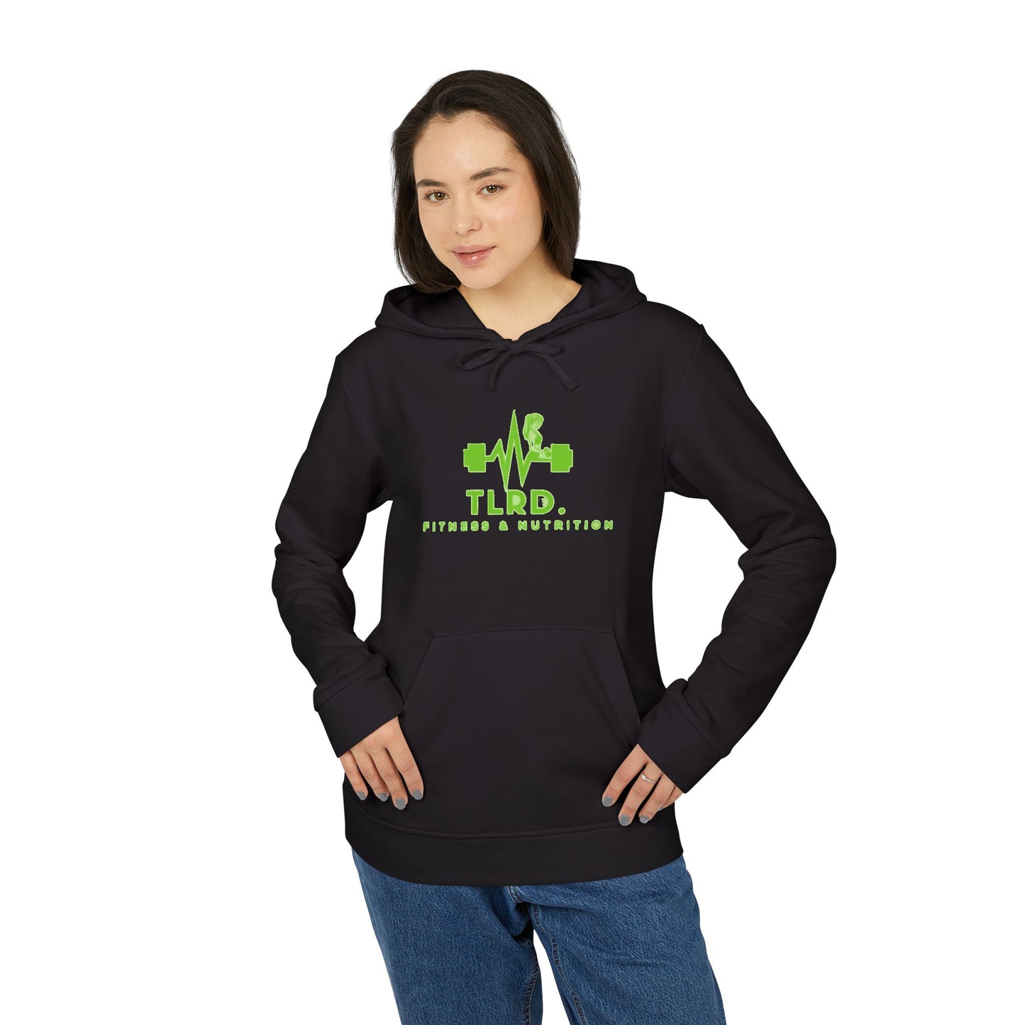 TLRD Fitness Unisex Fleece Hoodie - Workout and Nutrition Inspired Apparel