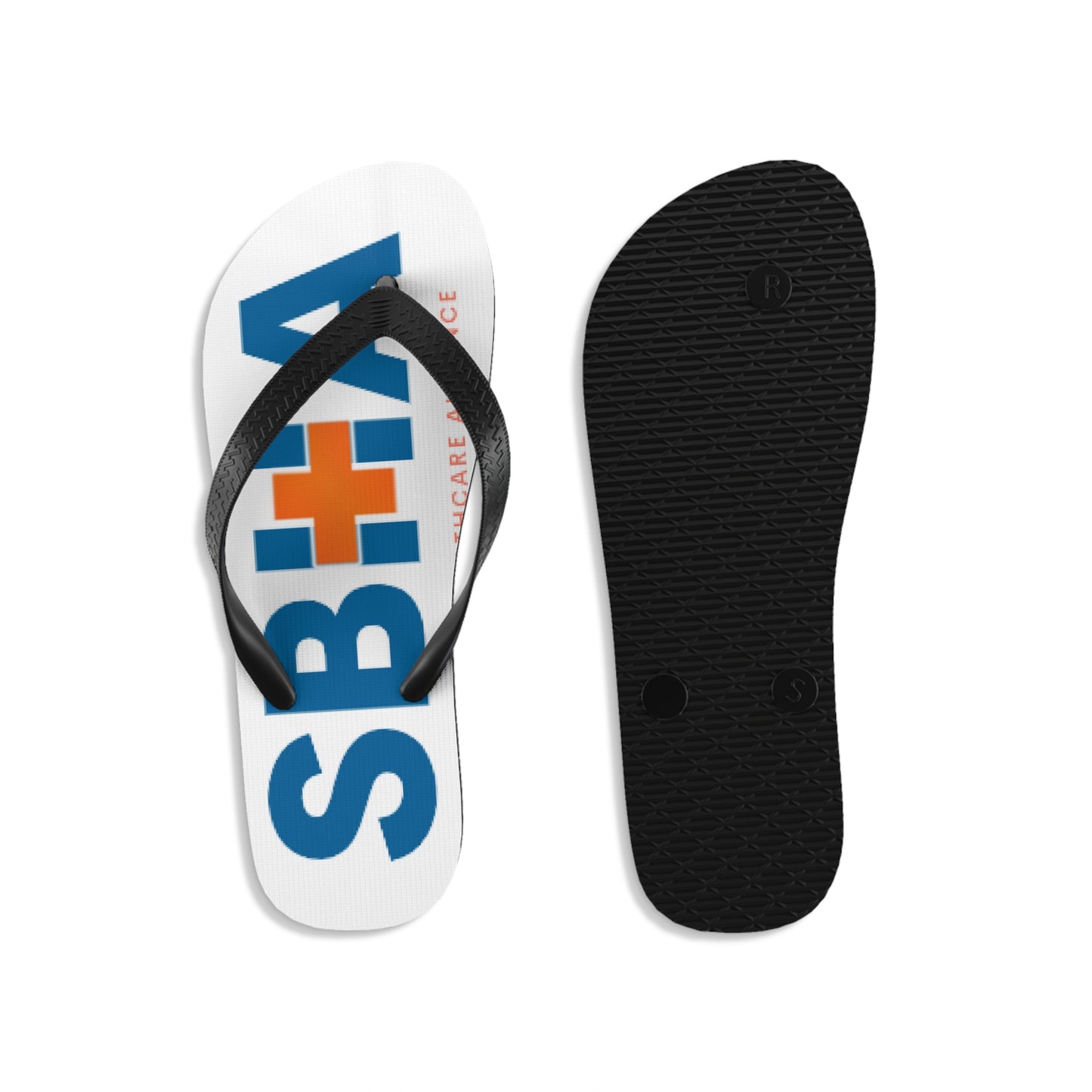 SBHA - Unisex Flip-Flops white