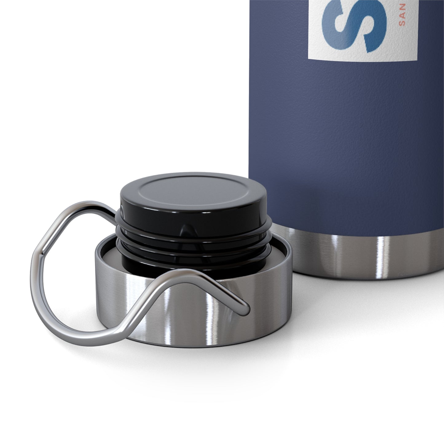 SBHA - Copper Vacuum Insulated Bottle, 22oz vertical