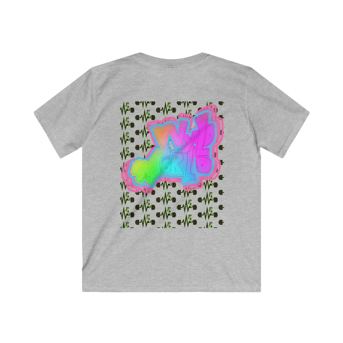 Kids Fitness & Fun Tee - TLDR. Nutrition & Graffiti Design