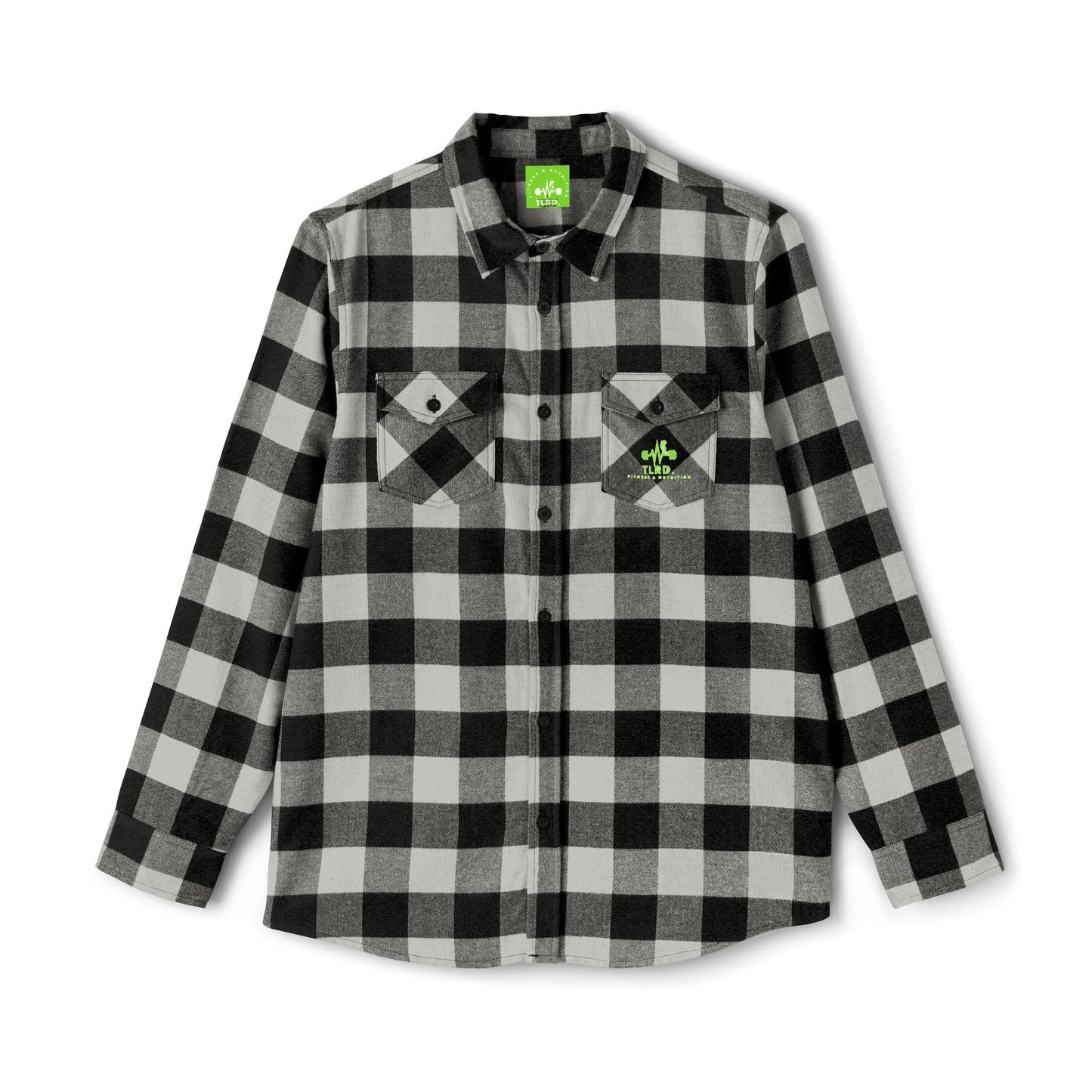 TRLD - Eco-Friendly Unisex Flannel Shirt - Fitness Vibe, Perfect for Outdoors & Gym Lovers