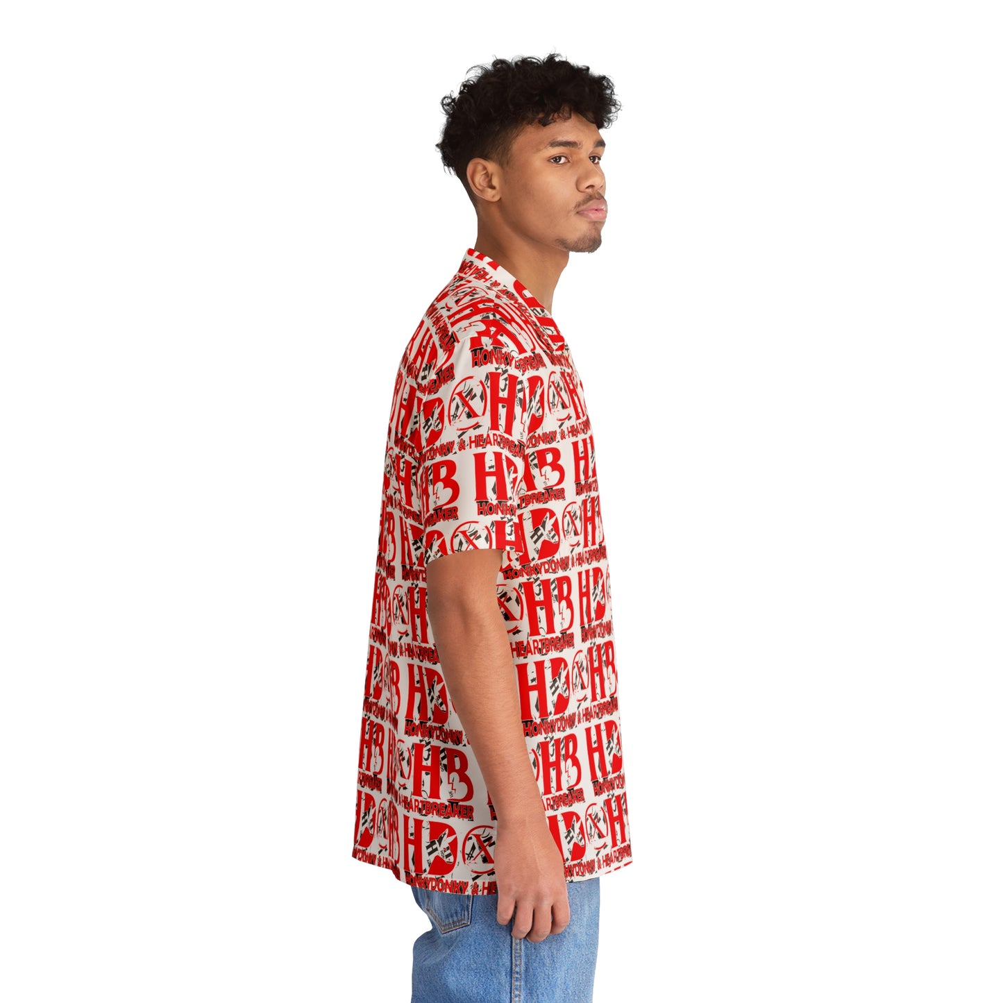 HD&HB RW - Men's Hawaiian Shirt (AOP)