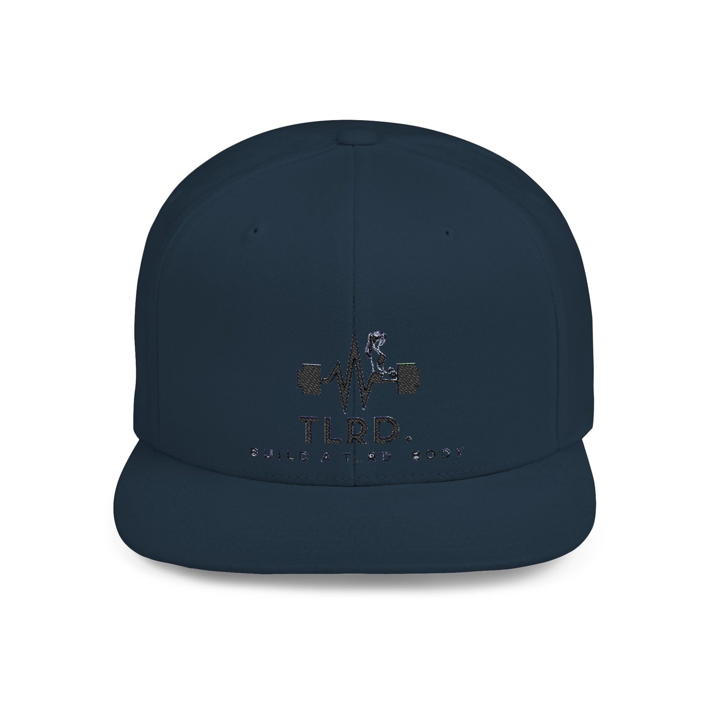 TLRD Fitness Flat Bill Snapback - Build a TLDR Body Cap for Gym Enthusiasts