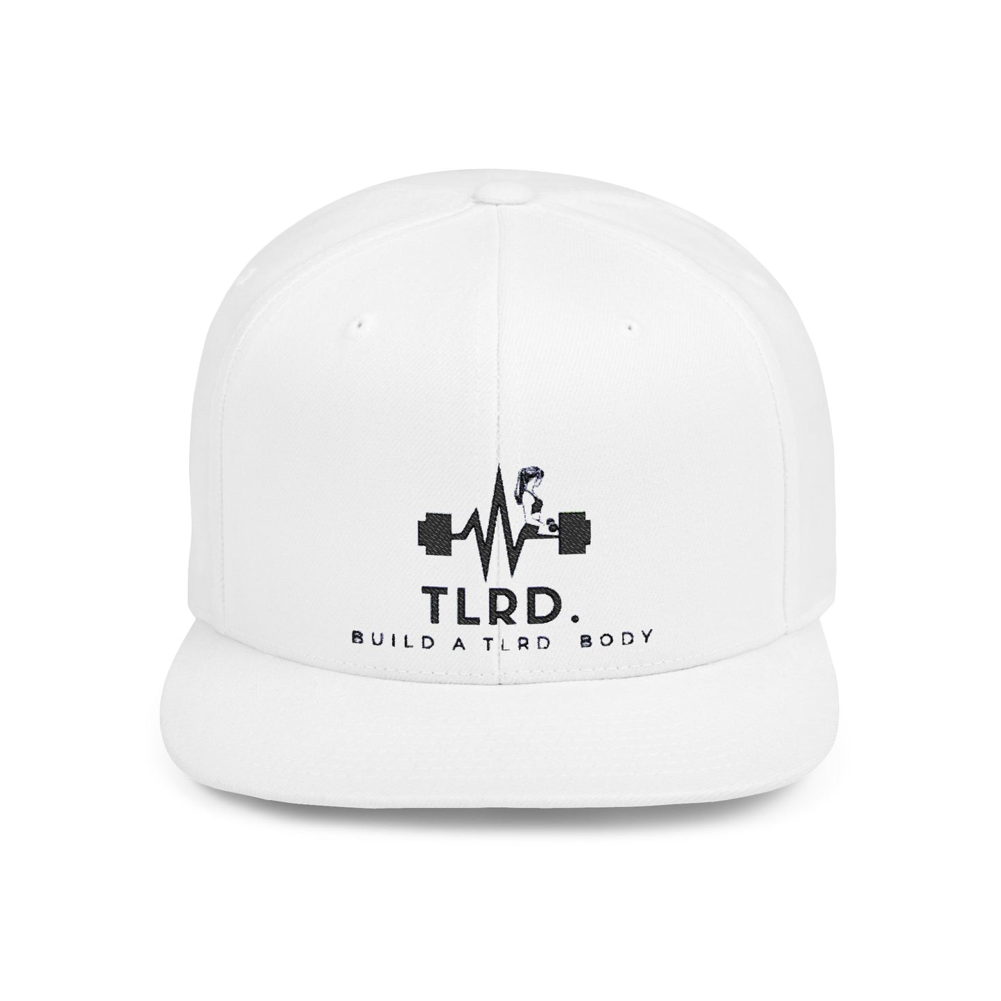 TLRD Fitness Flat Bill Snapback - Build a TLDR Body Cap for Gym Enthusiasts