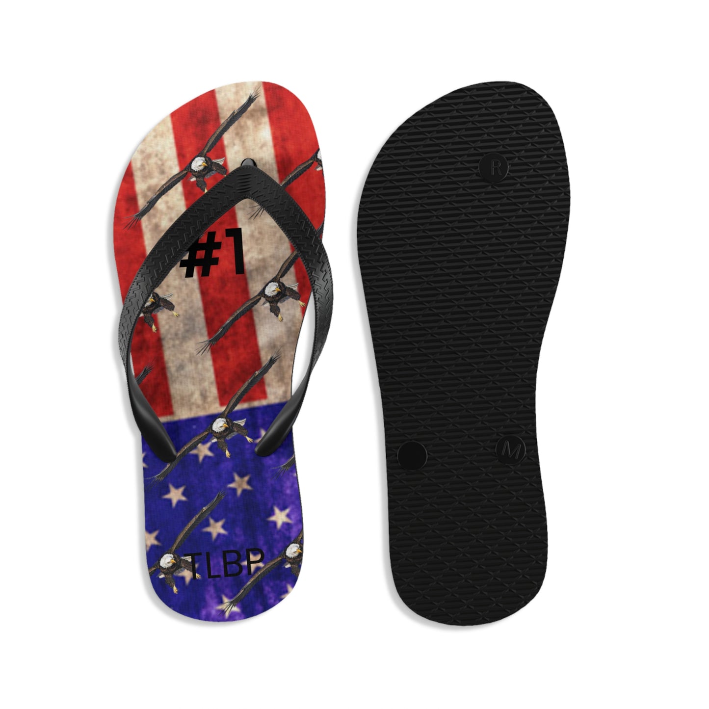 #1 DAD - Unisex Flip-Flops