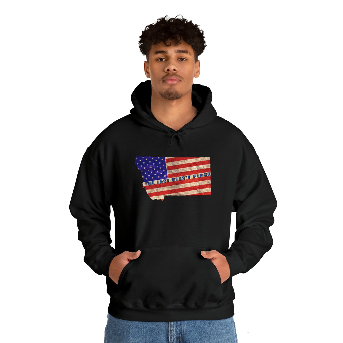 Custom The Last Blest Place - Unisex Heavy Blend™ Hooded Sweatshirt