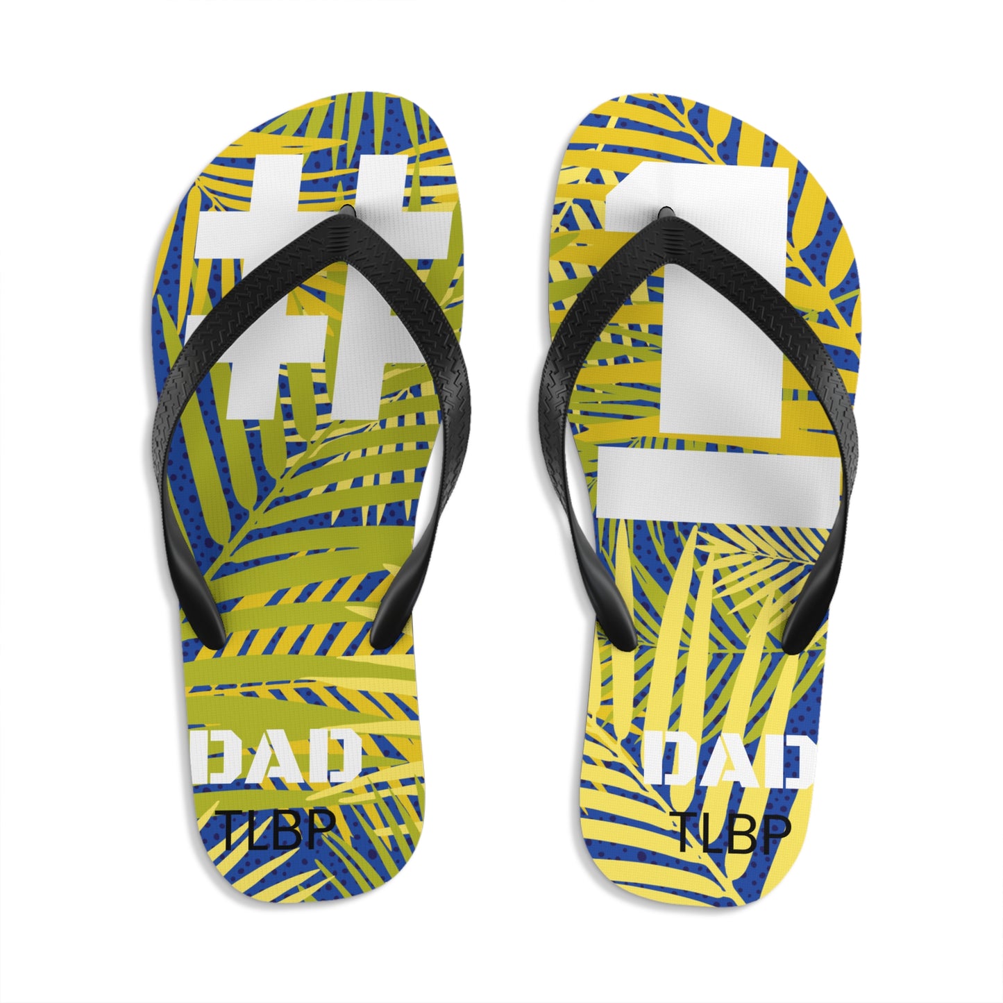 Tropic - #1 DAD - Unisex Flip-Flops