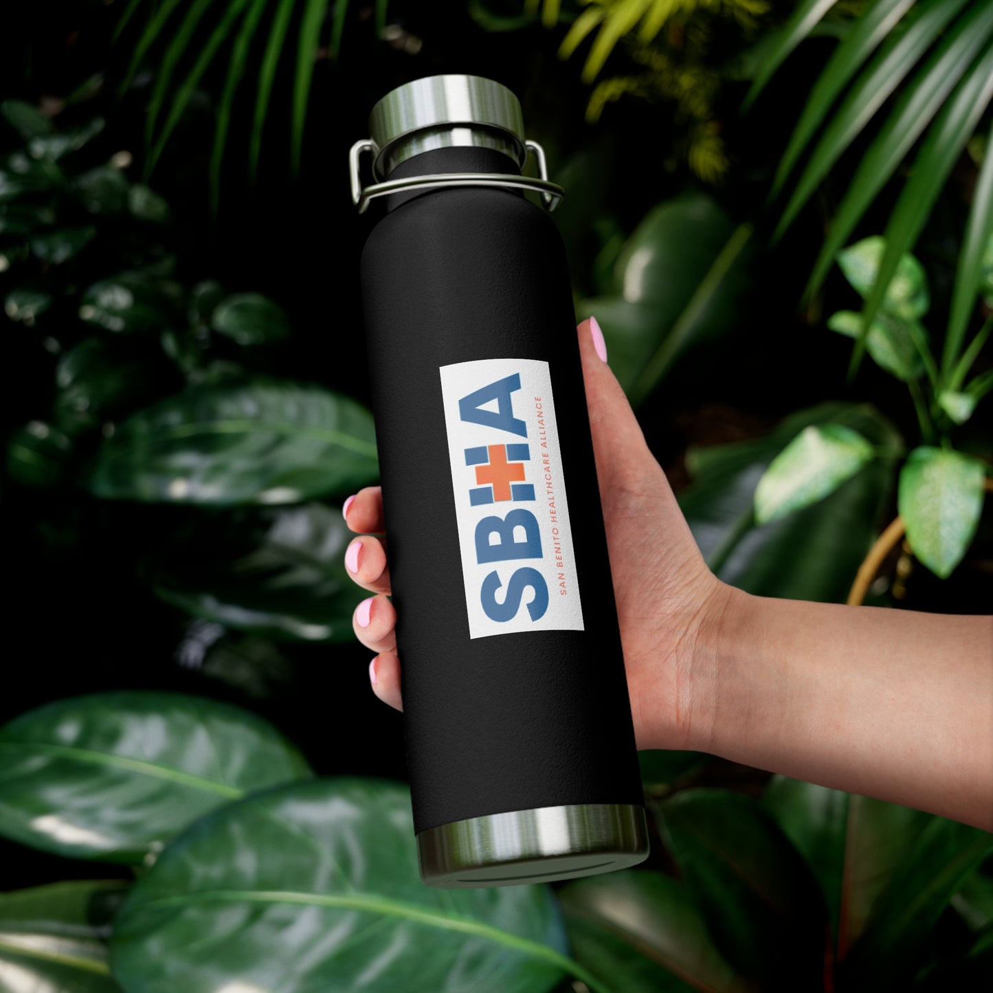 SBHA - Copper Vacuum Insulated Bottle, 22oz vertical