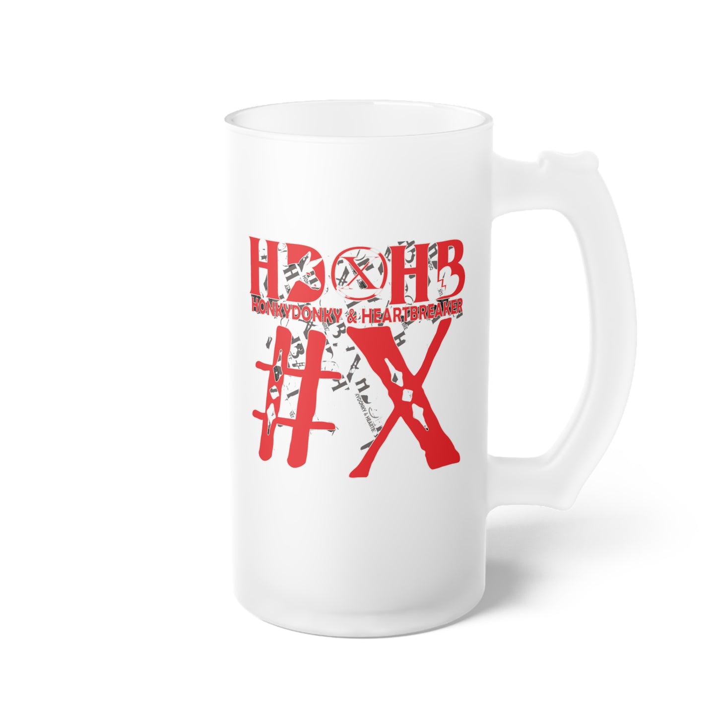 HD&HB - Frosted Glass Beer Mug