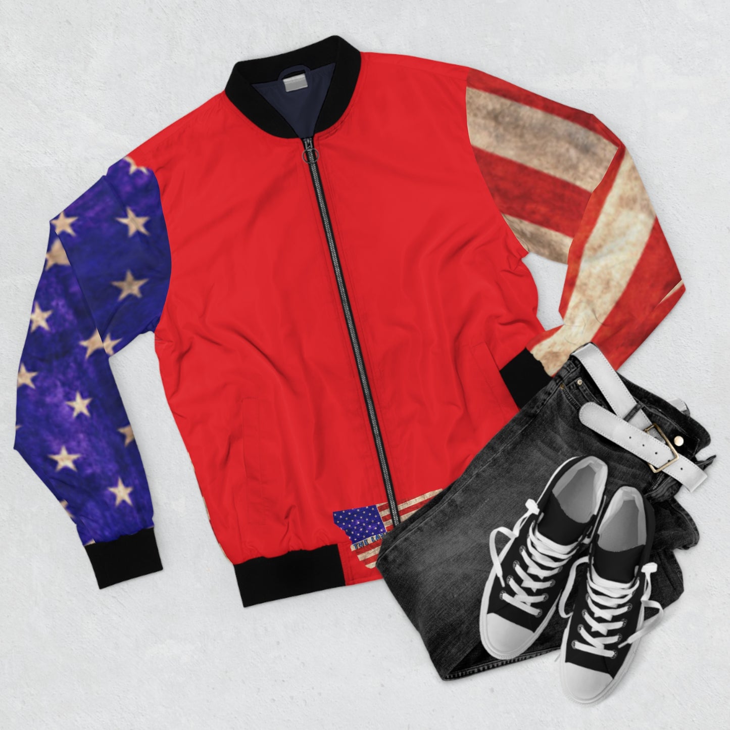 The Last Blest Men's Bomber Jacket (AOP)