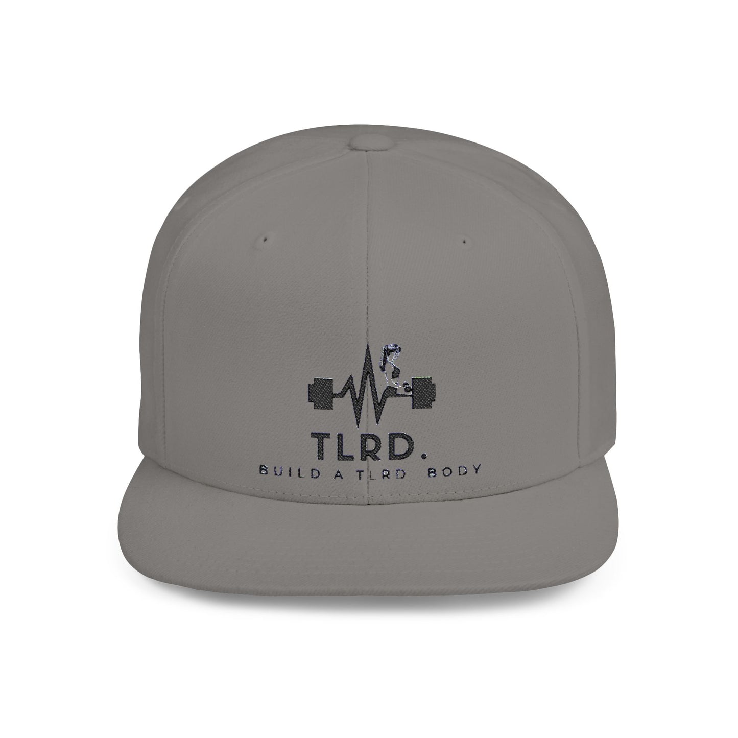 TLRD Fitness Flat Bill Snapback - Build a TLDR Body Cap for Gym Enthusiasts
