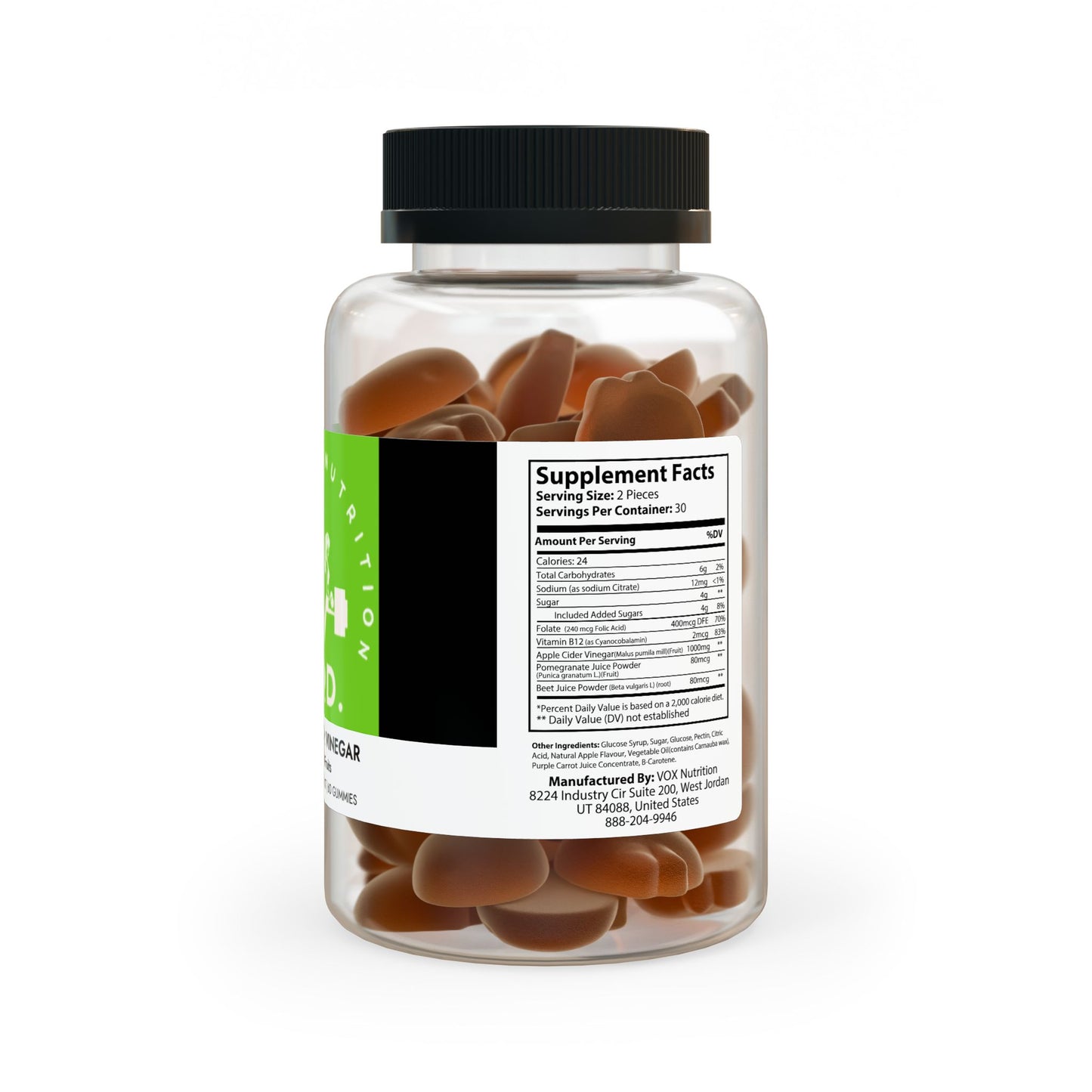 TLRD - Apple Cider Vinegar Gummies (60 Gummies)
