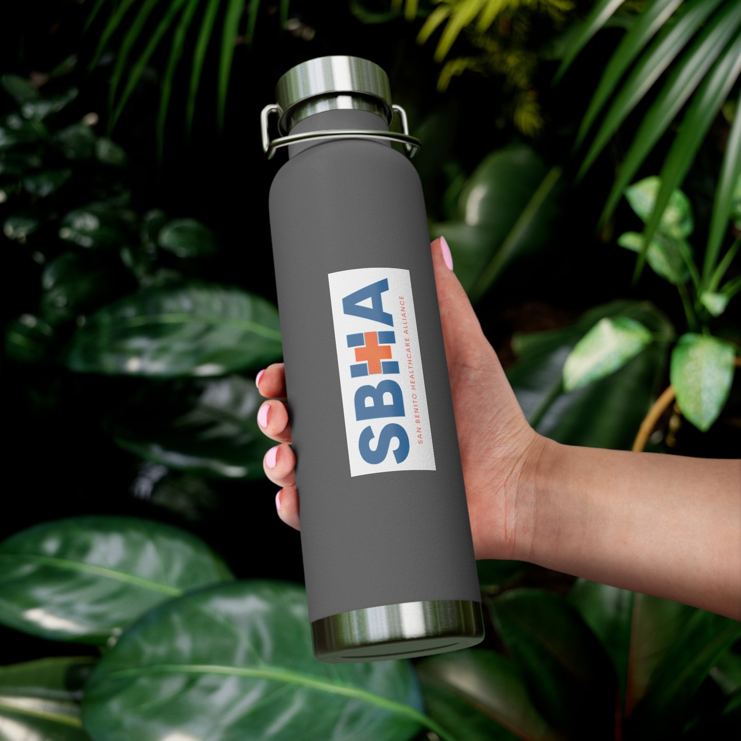 SBHA - Copper Vacuum Insulated Bottle, 22oz vertical