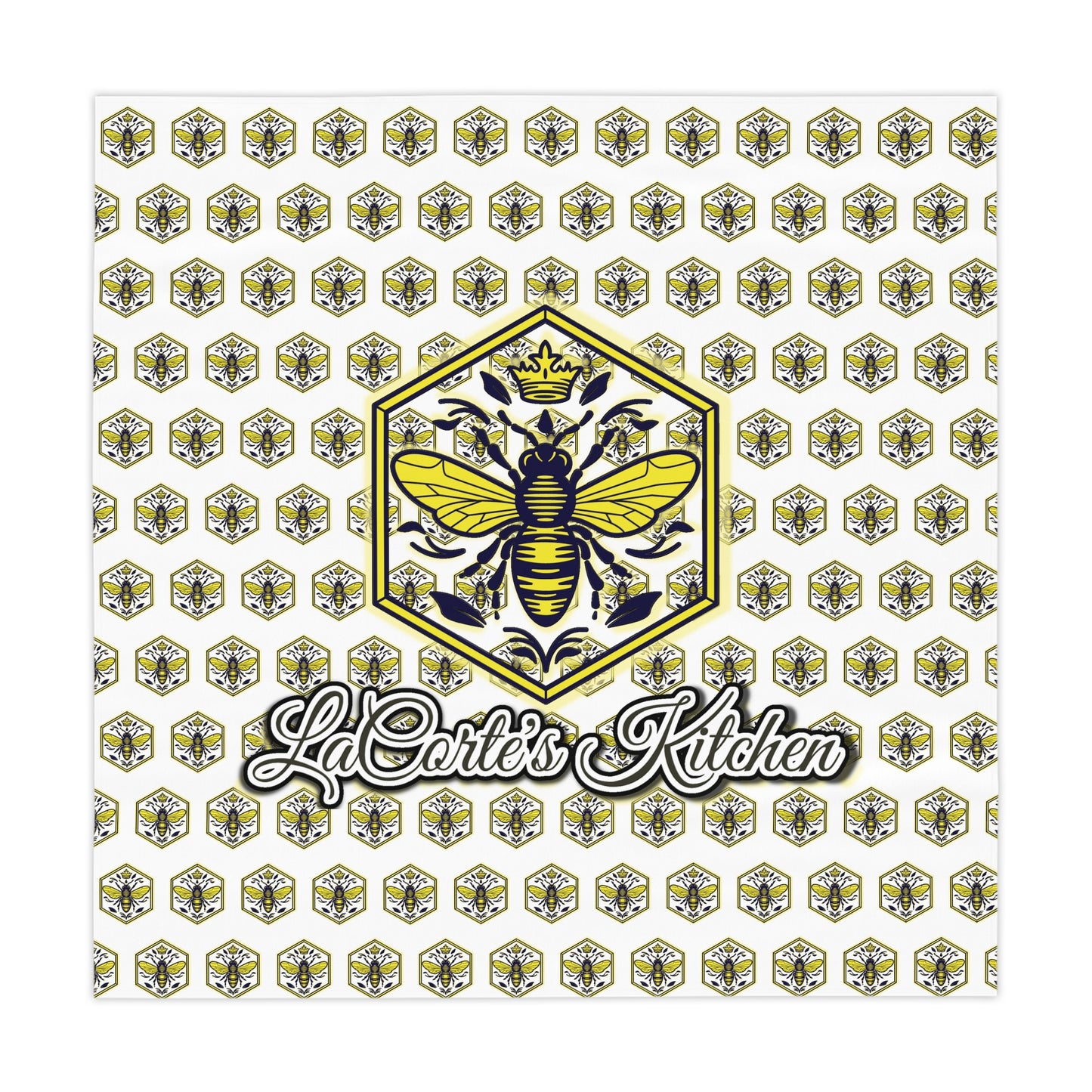 Bee-Themed Tablecloth - Perfect for Hosting, Kitchen Decor, Picnic, Celebration, and Bee Lovers, LdCorte's Kitchen Design