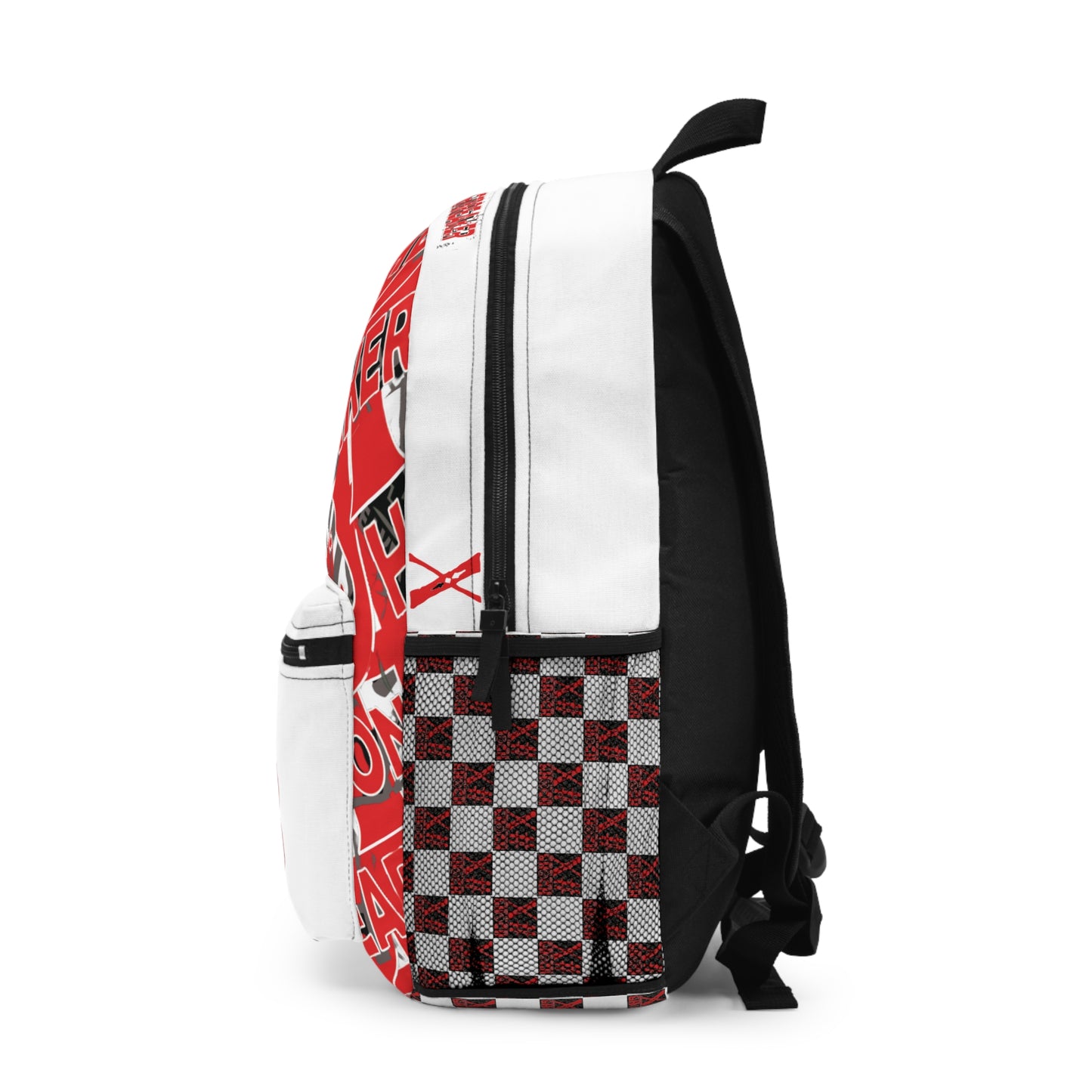 Red and White - HDHB #X- Backpack