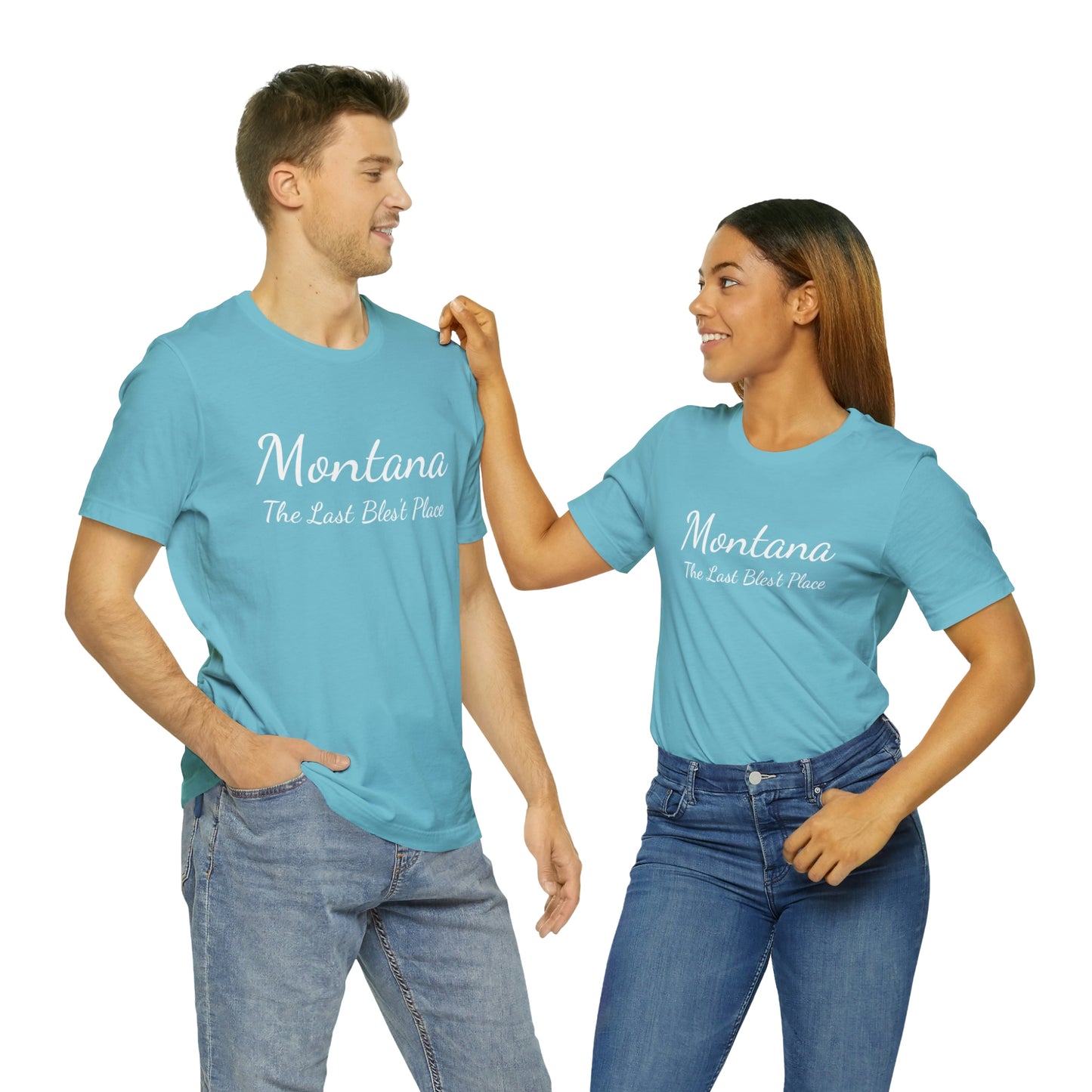 "Montana The Last Bles't Place" Black Ops Unisex Jersey Short Sleeve Tee