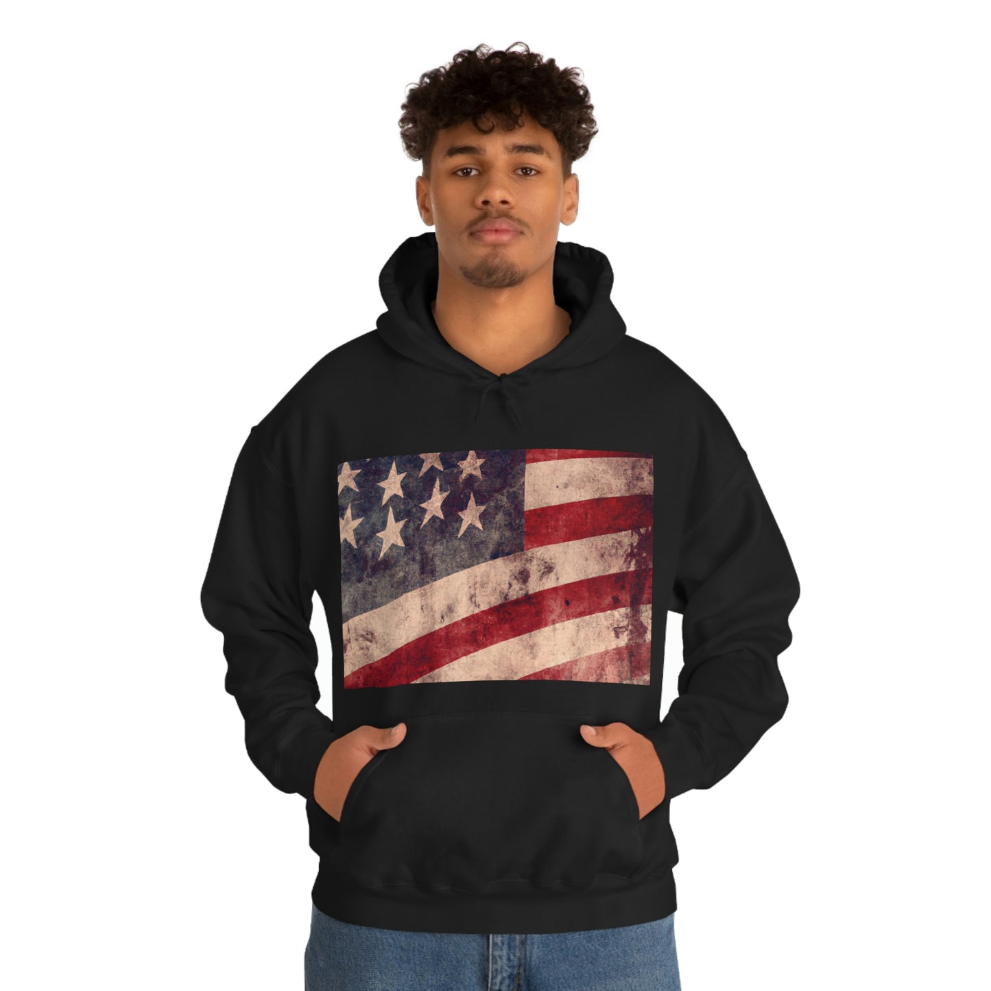 "One flag, one land, one heart, one hand, one nation forevermore!" - Oliver Wendell Holmes - Hoodie