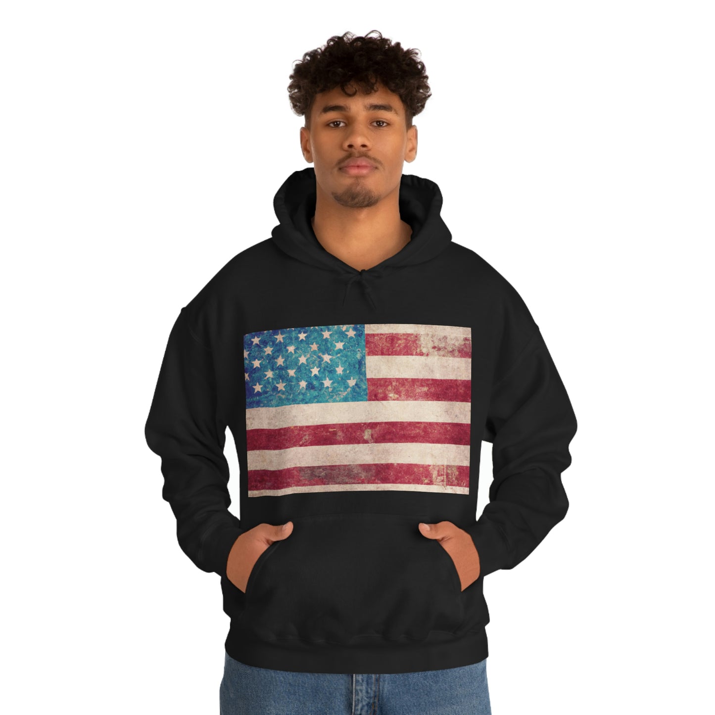 "The flag of the United States has not been created by rhetorical sentences in declarations of independence and in bills of rights. It has been created by the experience of a great people, and every star on its field has meant a irrepress - Hoodie