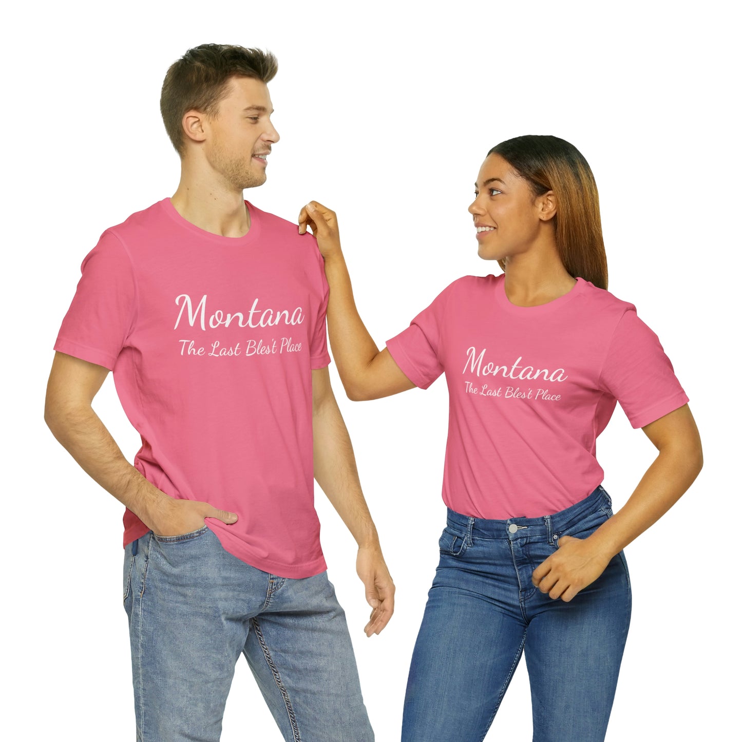 "Montana The Last Bles't Place" Black Ops Unisex Jersey Short Sleeve Tee