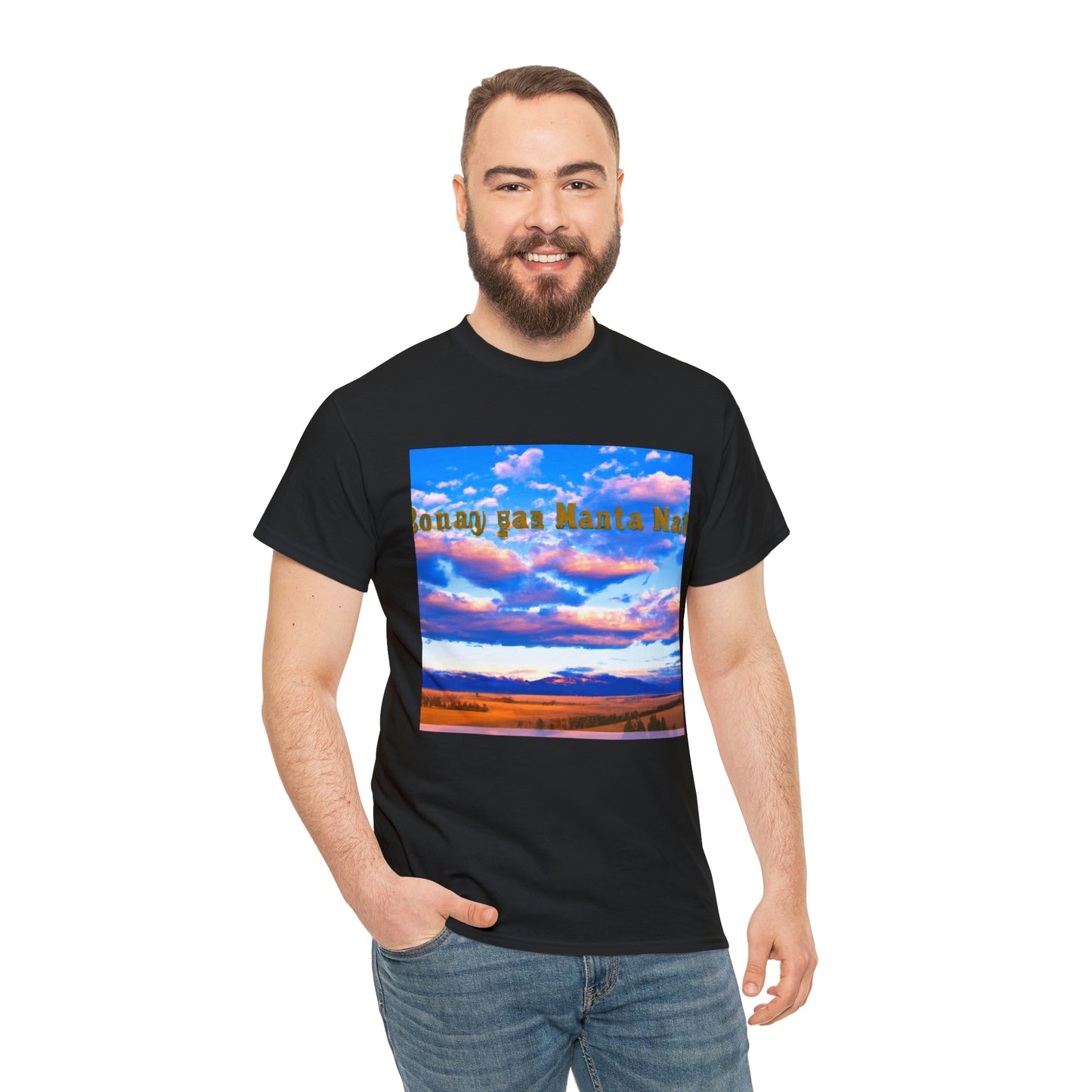 Big Sky Country is a nickname for the U.S. state of Montana, derived from the region's expansive views of the sky. The nickname is a reference to its dramatic mountain scenery, wide-open spaces, and some of the country - T-shirt