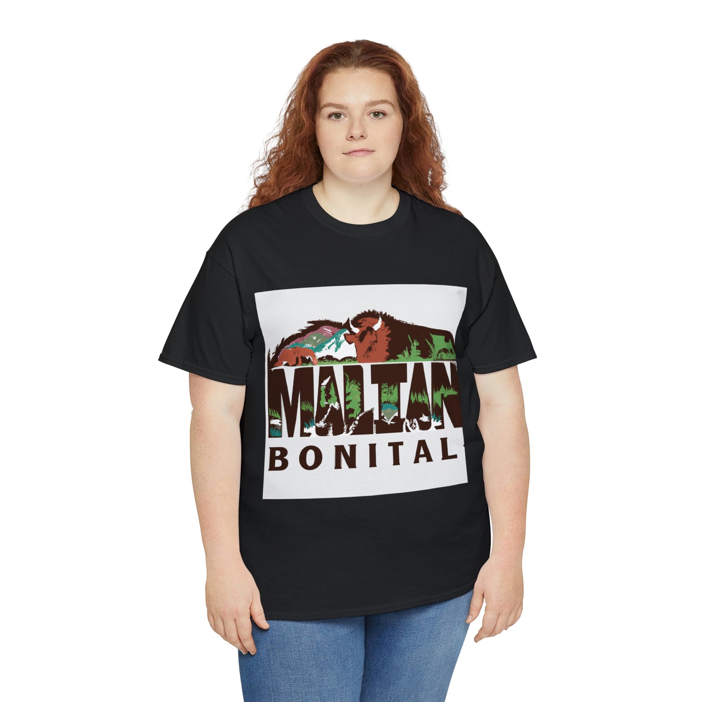 Montana is home to a wide variety of wildlife, including many big game animals. Depending on the region, residents and visitors can see elk, bighorn sheep, mule deer, pronghorn antelope, moose, - T-shirt