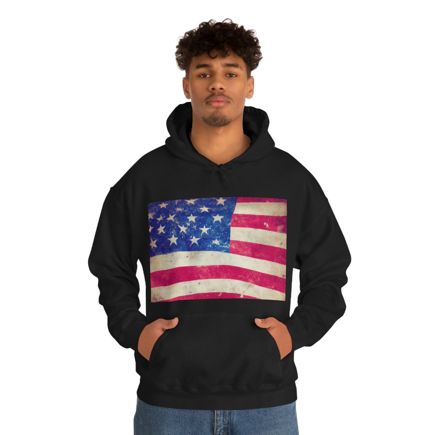 "I love the American flag. It's a symbol of freedom, courage, and hope." - Bruce Dern - Hoodie