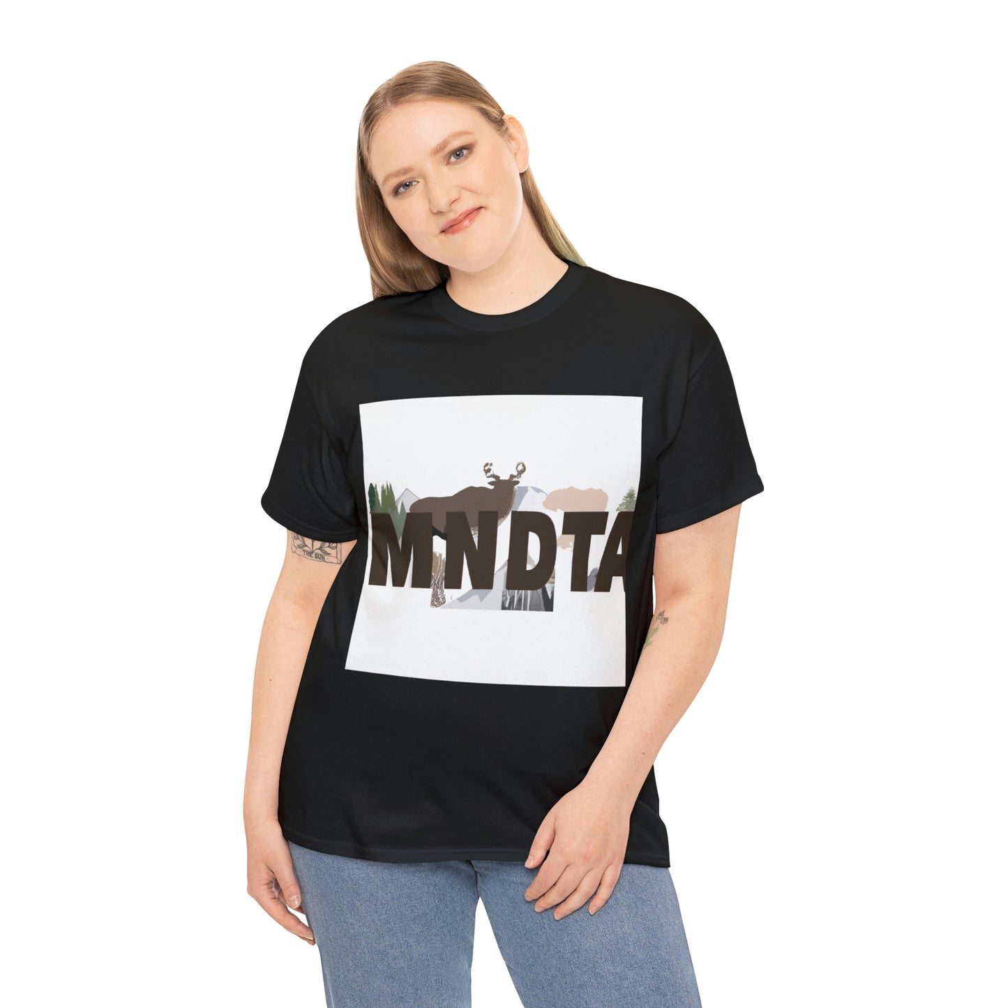 The wild life in Montana is abundant, varied, and diverse. It is home to a wide range of species, from small mammals such as squirrels, chipmunks and jackrabbits, to larger mammals like moose, b - T-shirt