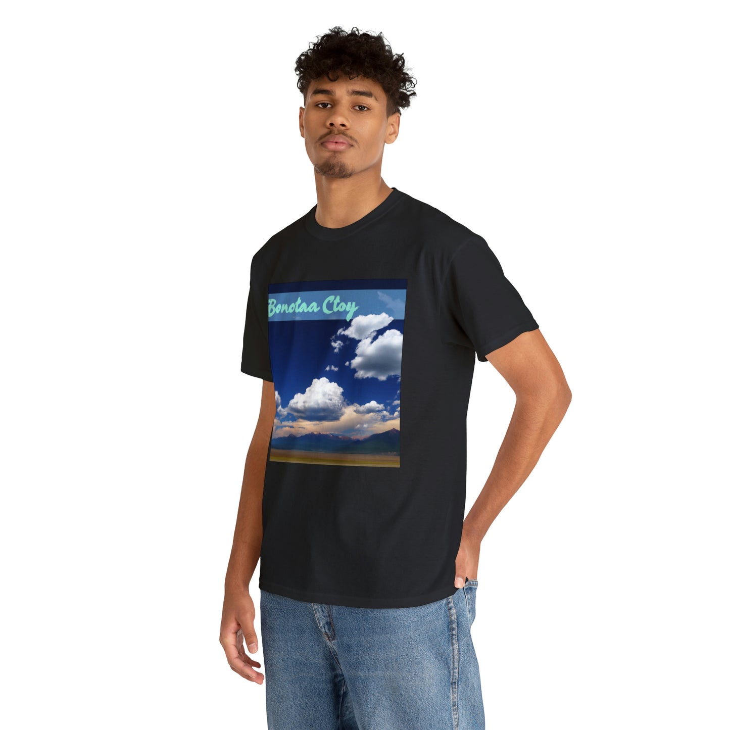 Big Sky Country is the nickname for the state of Montana in the United States. The nickname comes from the phrase, “Big Sky Country,” which was first used in the novel, Wolf Willow, by A.B. Guth - T-shirt